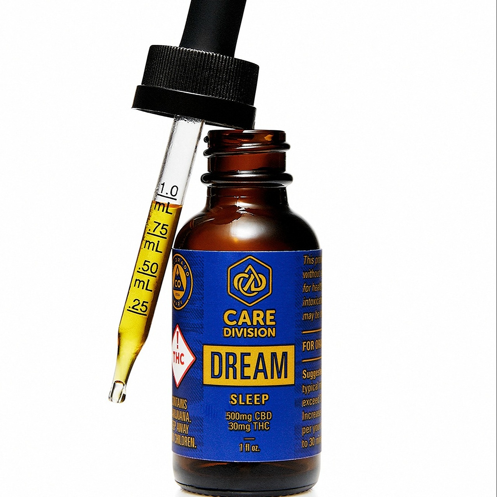 Care Division Dream 100mg THC 500 MG CBD Leafly