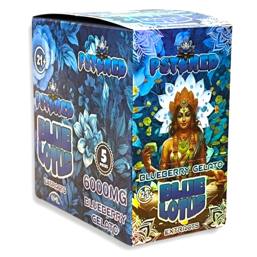 elf bar vape uk Illuminati Glass: PSYCHED - Blue Lotus Extract - 6ML Disposable