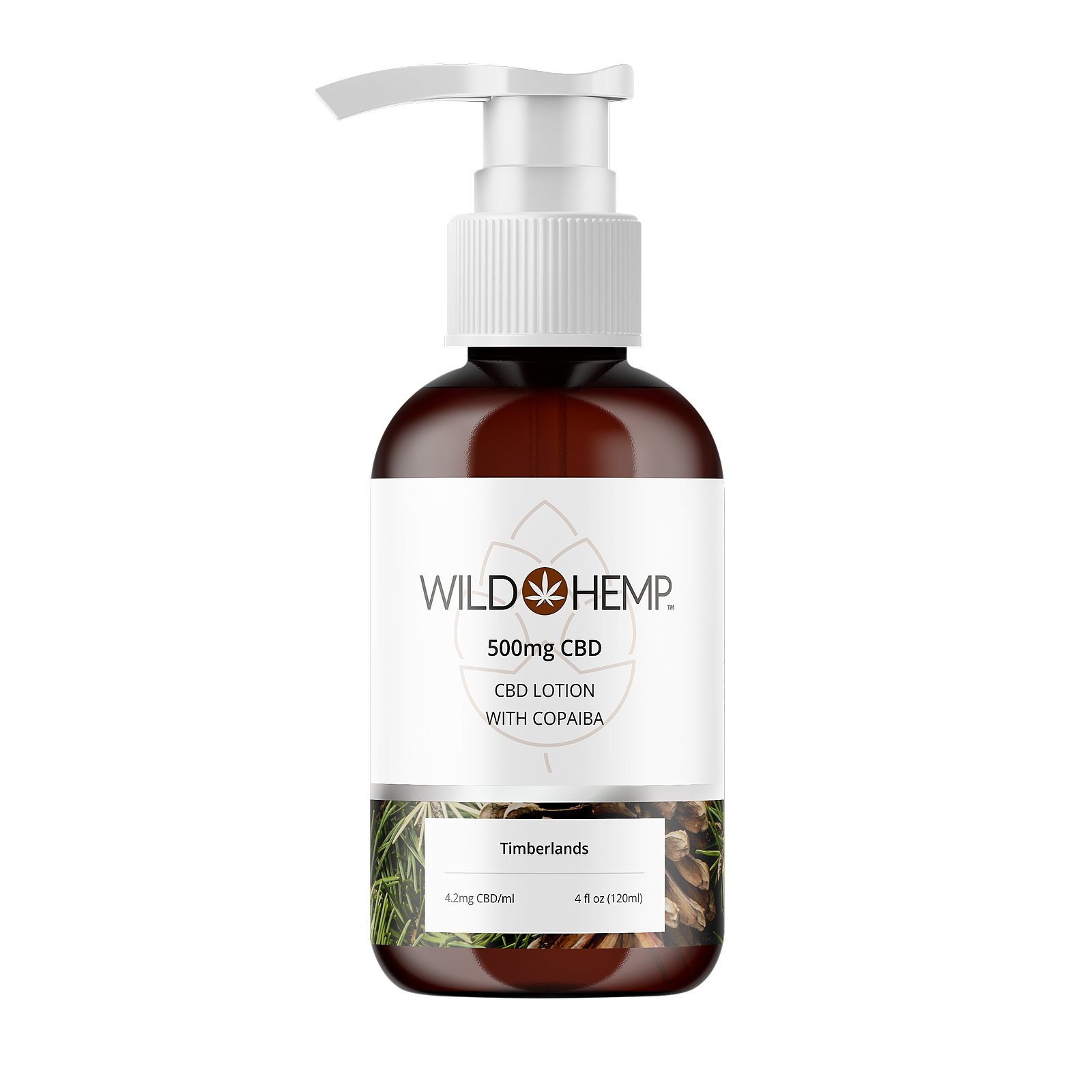 Wild Hemp: Timberland CBD Lotion With Copaiba Essential Oil | Leafly