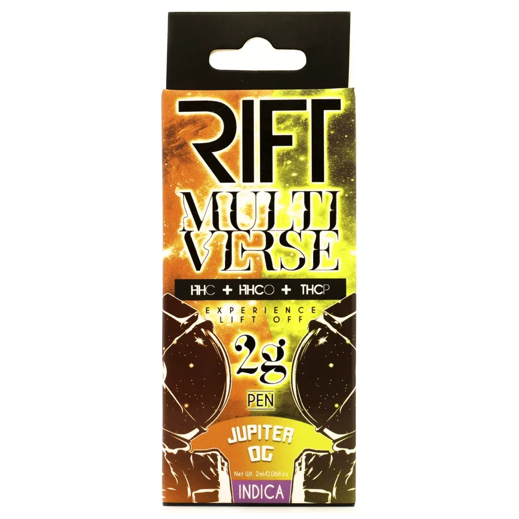 Pinnacle Hemp Rift Multiverse 2g Pen HHC + HHCO + THCP Jupiter OG