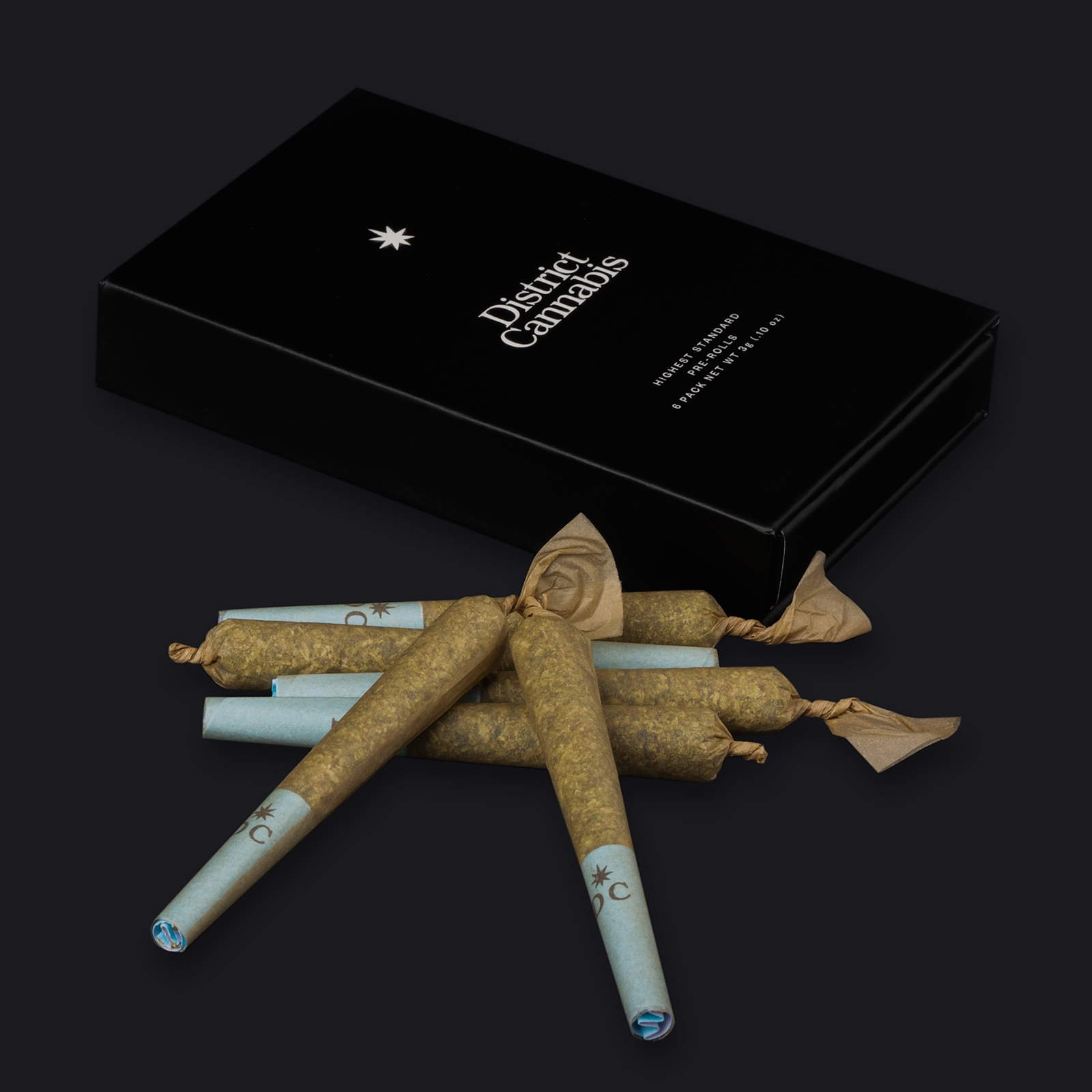 District Cannabis White Runtz x Jet Fuel Gelato PreRoll Pack 6ct Leafly