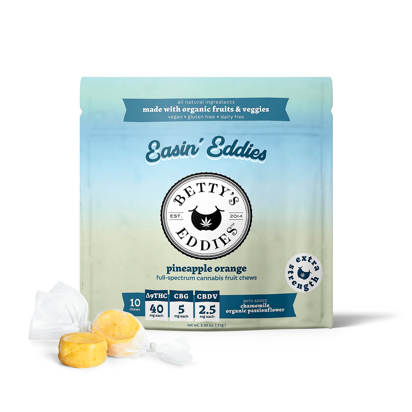 Betty's Eddies HIGHDOSE Take It Easy Eddies for Stress Relief