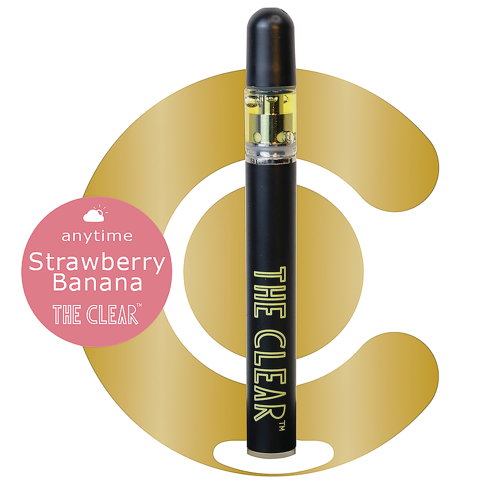 The Clear The Clear Elite All In One 350mg Strawberry Banana Leafly