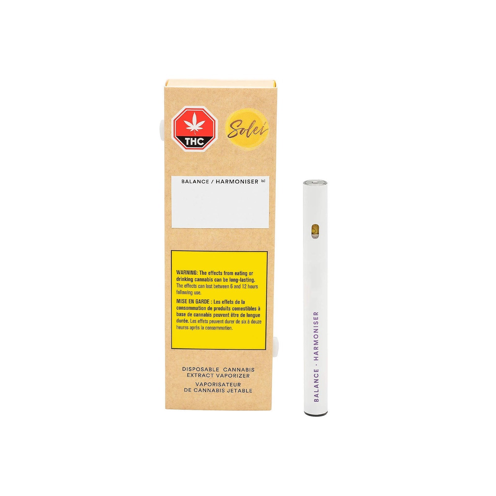 Solei Sungrown Cannabis: Balance Disposable Pen 0.25g | Leafly