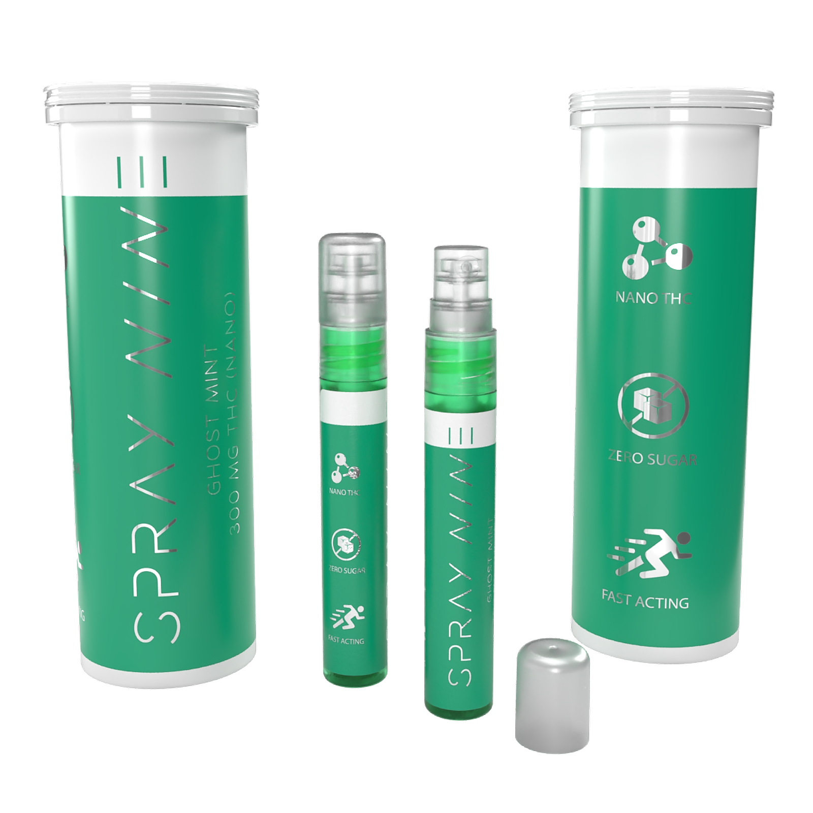 Hy Leaf Spray Nine (300mg Nano THC) Leafly