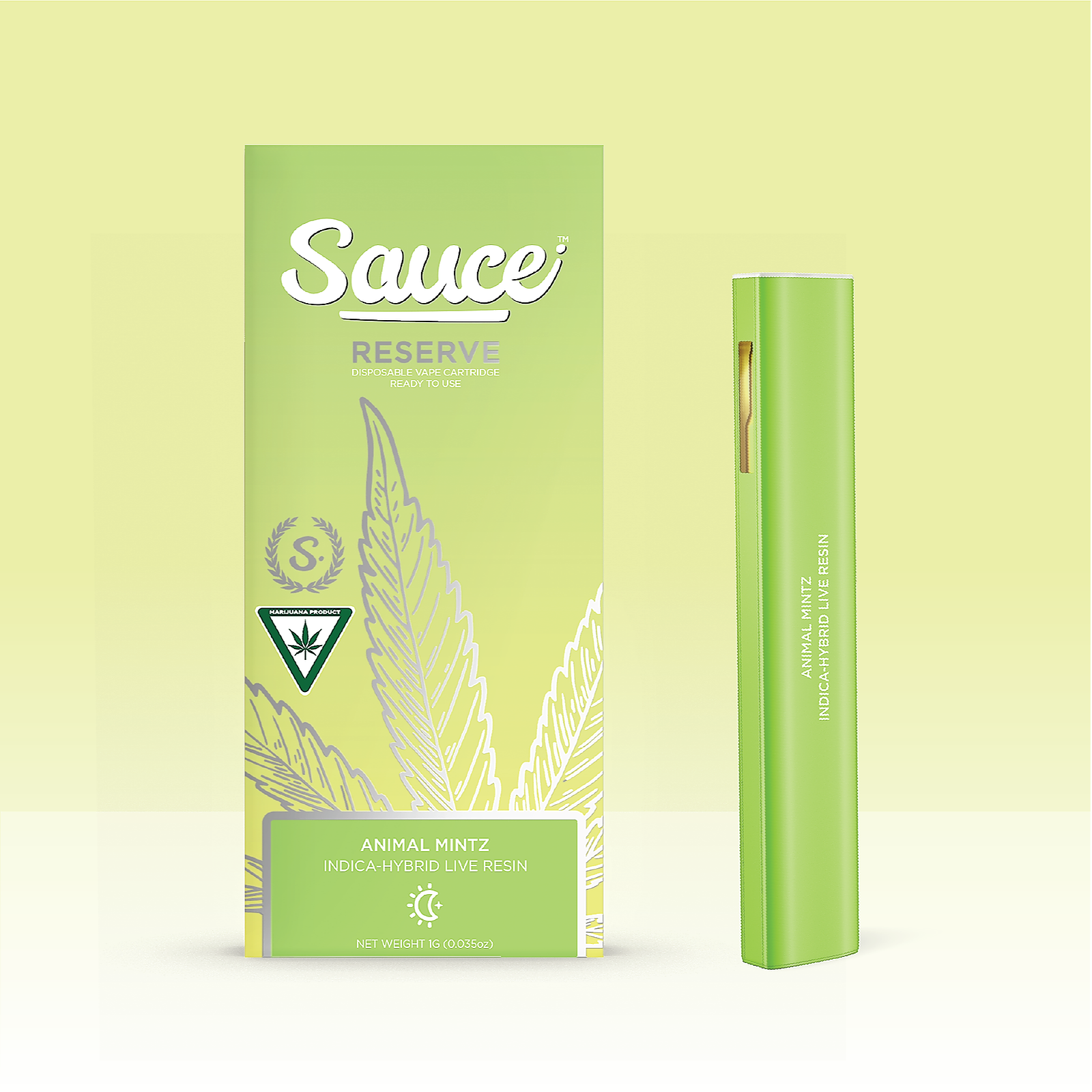 Sauce Essentials Animal Mintz 1G Live Resin Reserve Line (Indica