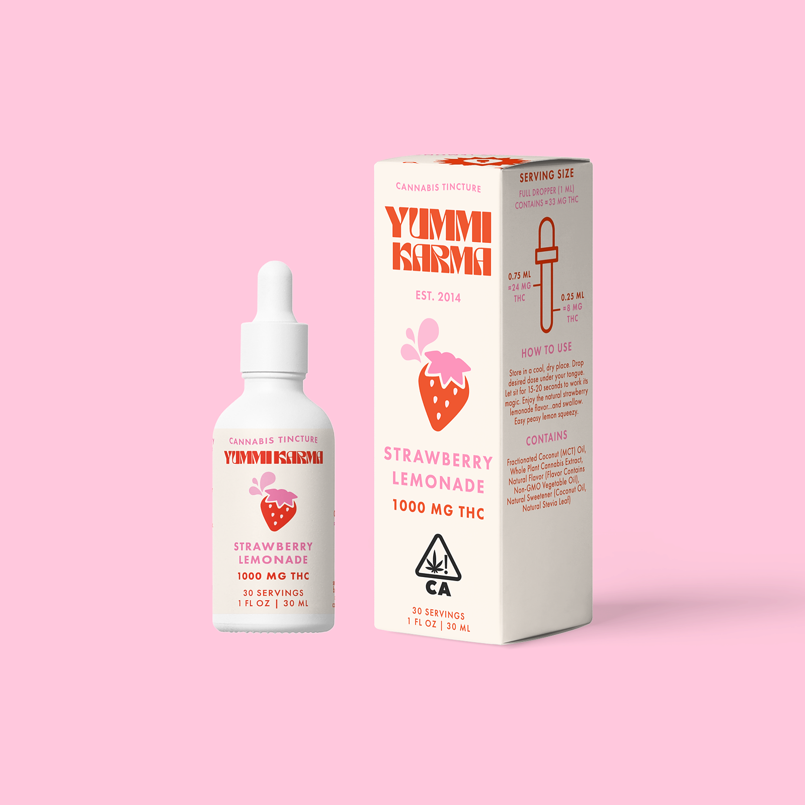 Yummi Karma Yummi Karma Tincture Strawberry Lemonade Leafly