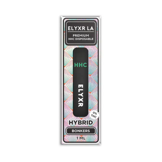 Elyxr: HHC Disposable 1 Gram (1000mg) | Hybrid ~ Bonkers | Leafly