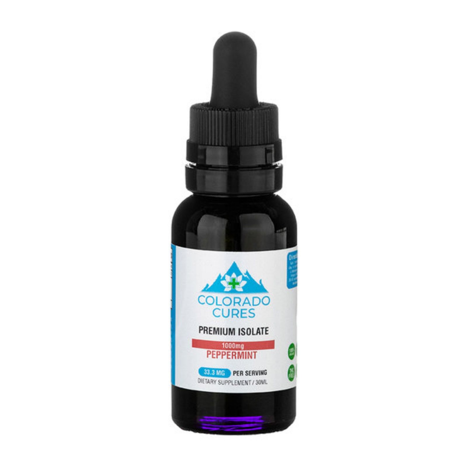 Cbd Plus Usa Peppermint Isolate Tincture 1000 Mg Leafly