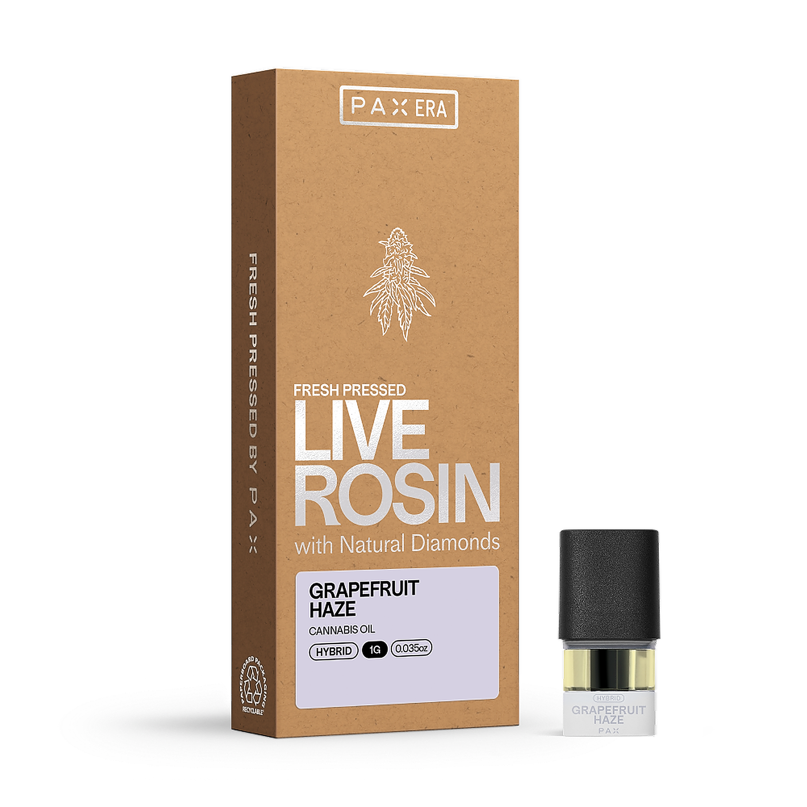 PAX® PAX Live Rosin Grapefruit Haze (H) 1g Pod Leafly