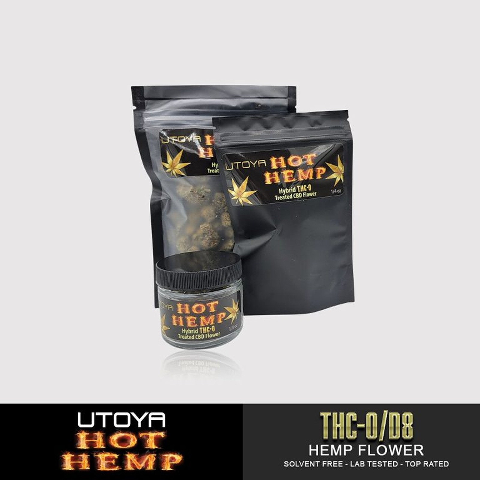 Utoya: THC-O/Delta 8 THC Flower: Cherry Abacus | Leafly