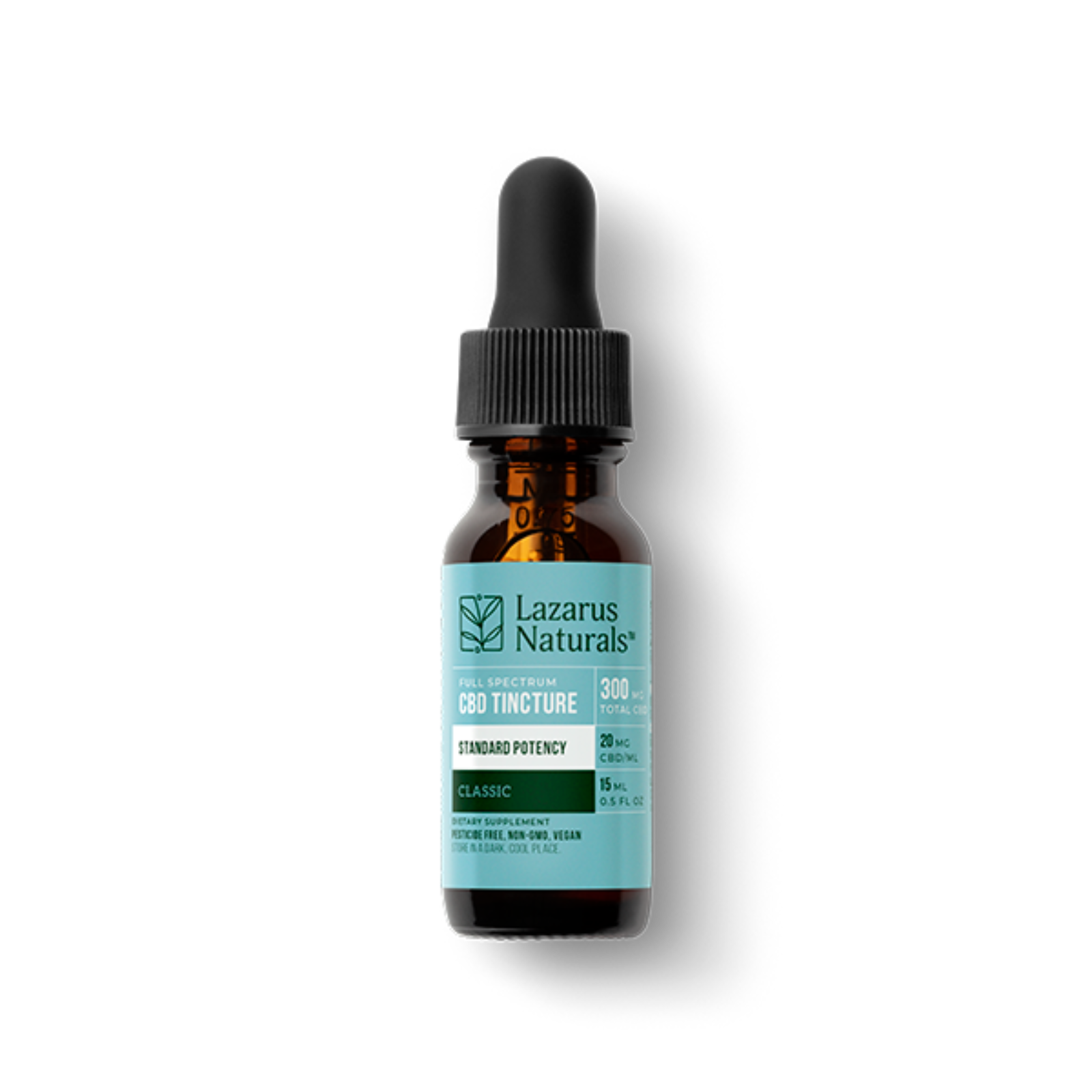 Lazarus Naturals Full Spectrum Cbd Tincture Lazarus Naturals: Standard Potency Full Spectrum CBD Tincture 300mg