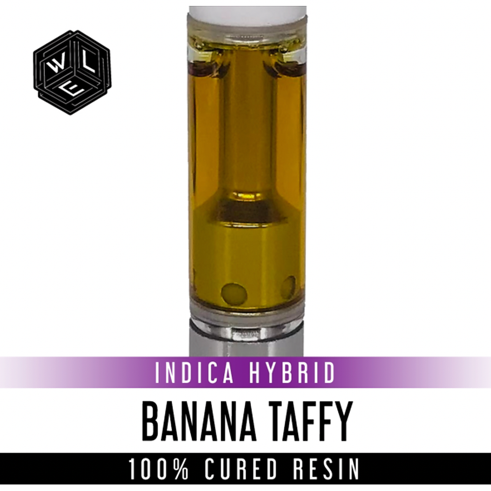 White Label Extracts Banana Taffy Cured Resin Cartridge 1g Leafly