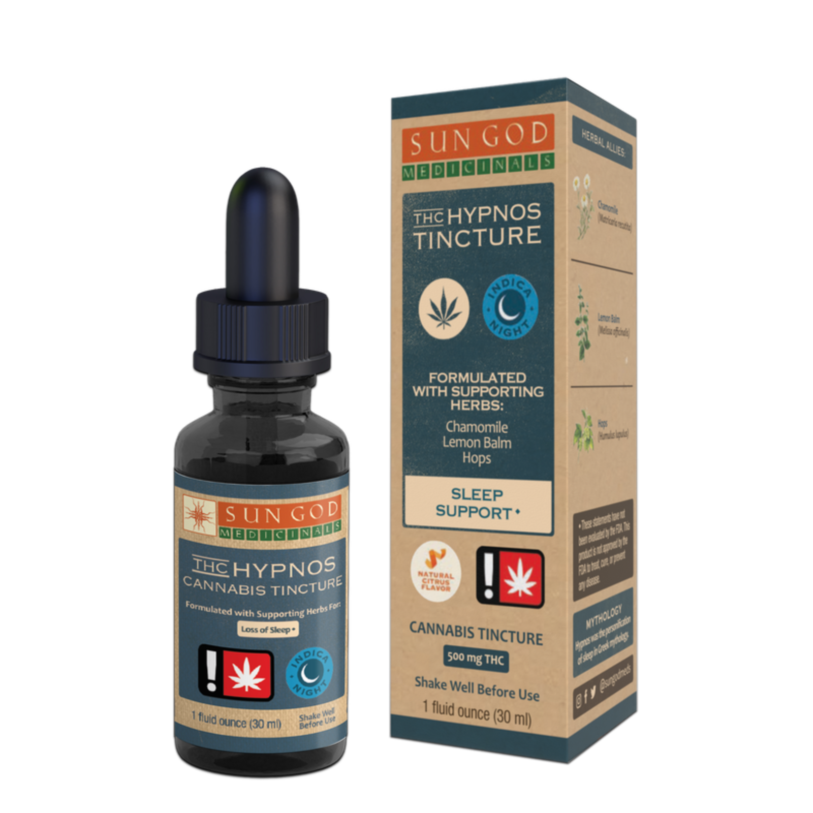Sun God Medicinals: God Hypnos Sleep
