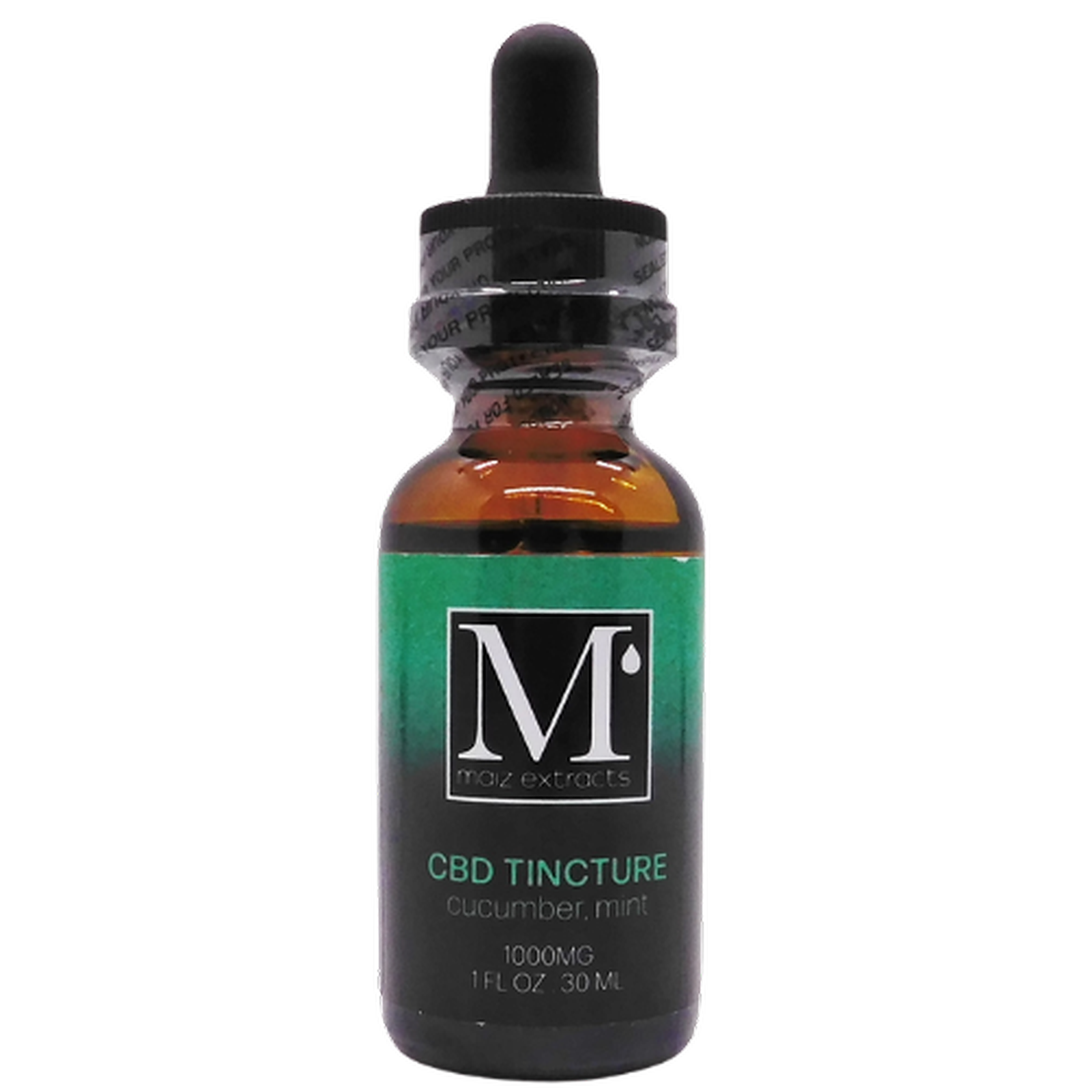 Maiz Extracts Cucumber Mint Tincture 1000 mg Leafly