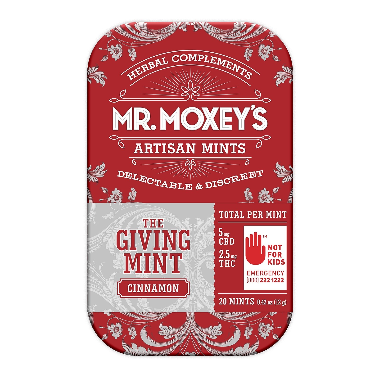 Mr. Moxey's The Giving Mint Limited Edition 21 Holiday Mints (100mg