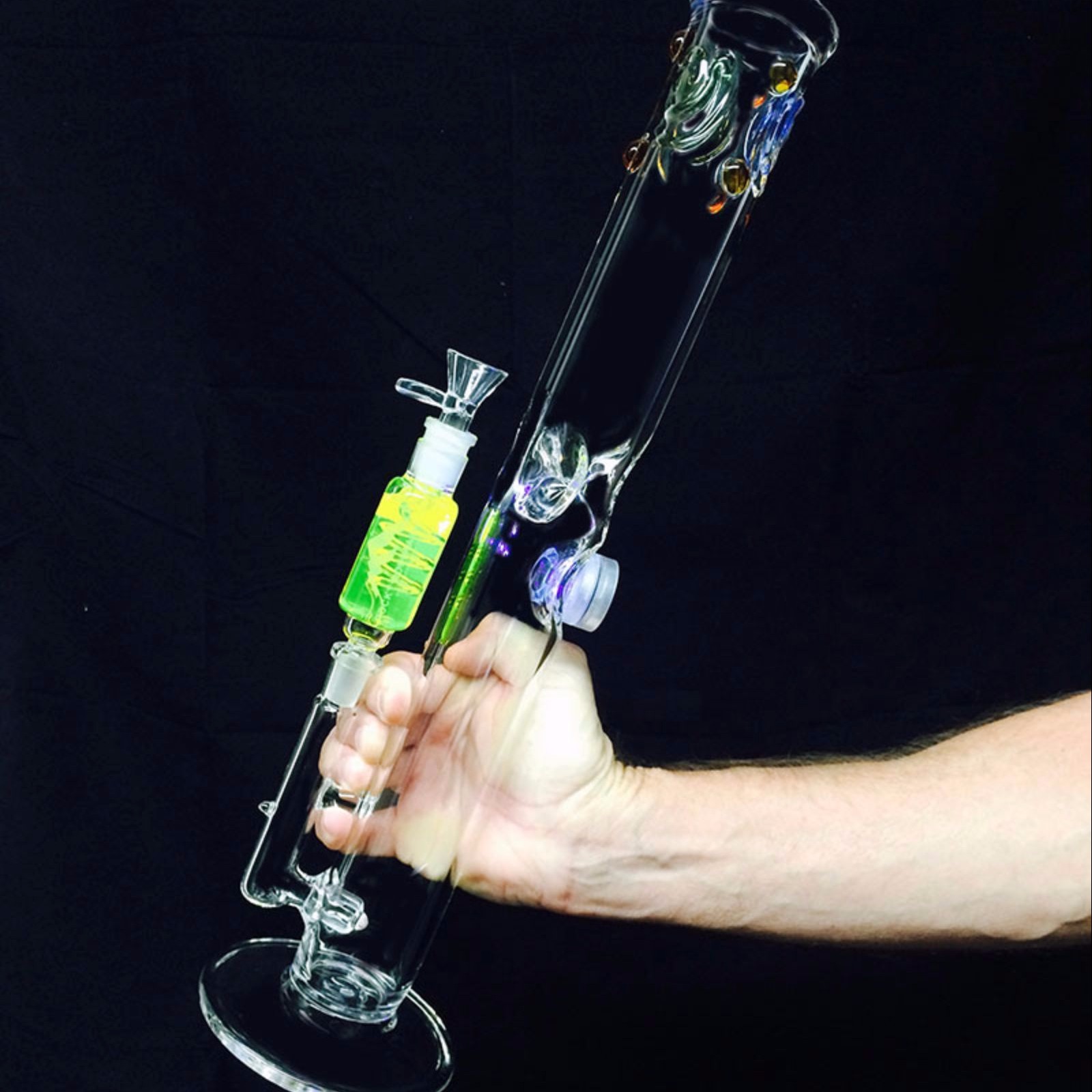 Rocky Mountain High Scientific Glassware American Glass, Glow in the