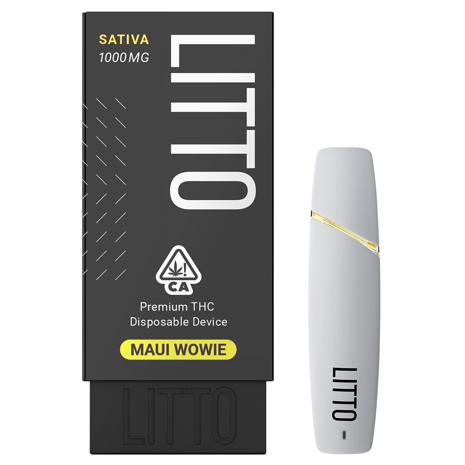 LITTO: LITTO - Maui Wowie - Premium THC Disposable Vape Pen - 1G | Leafly