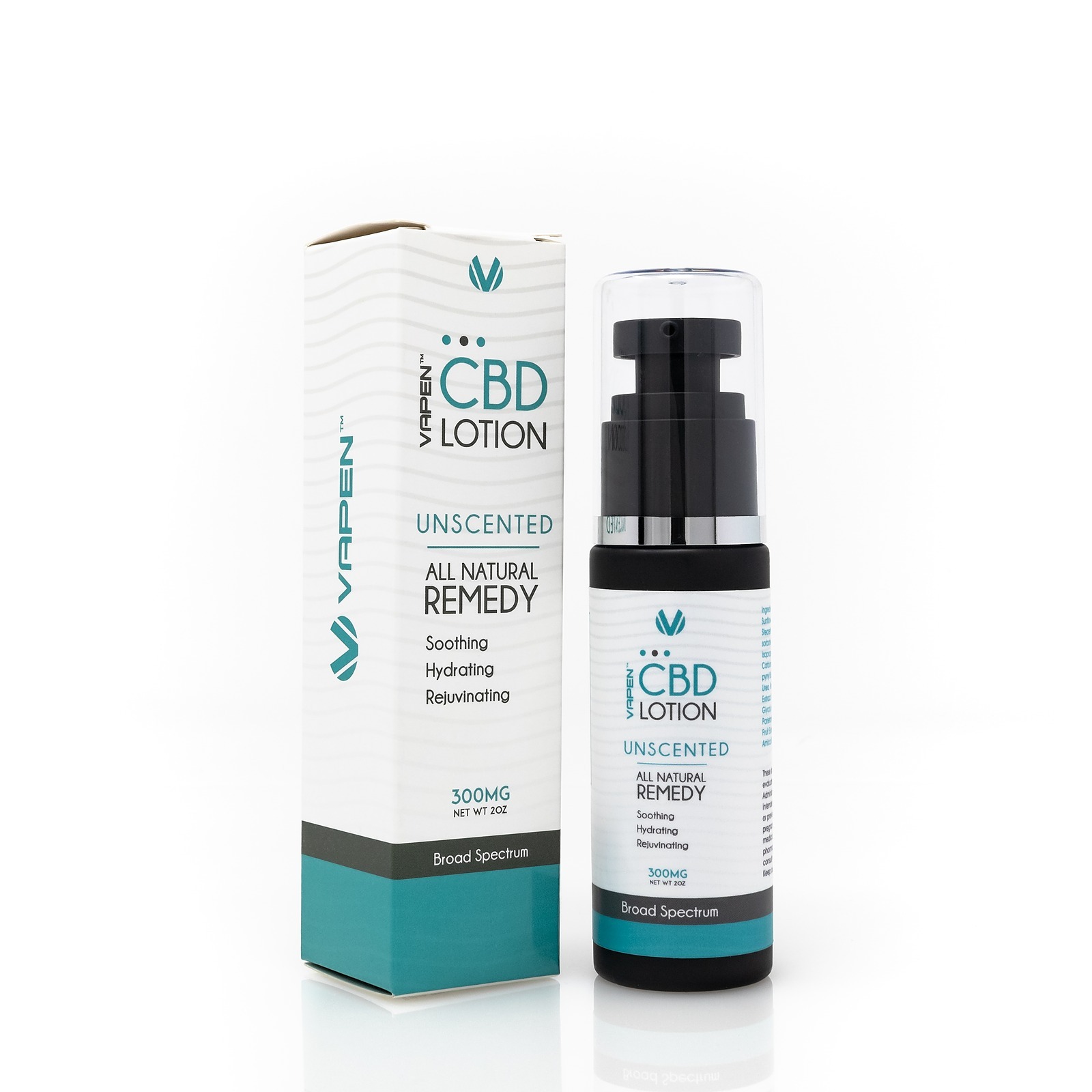 Vapen: CBD Lotion Unscented 300mg