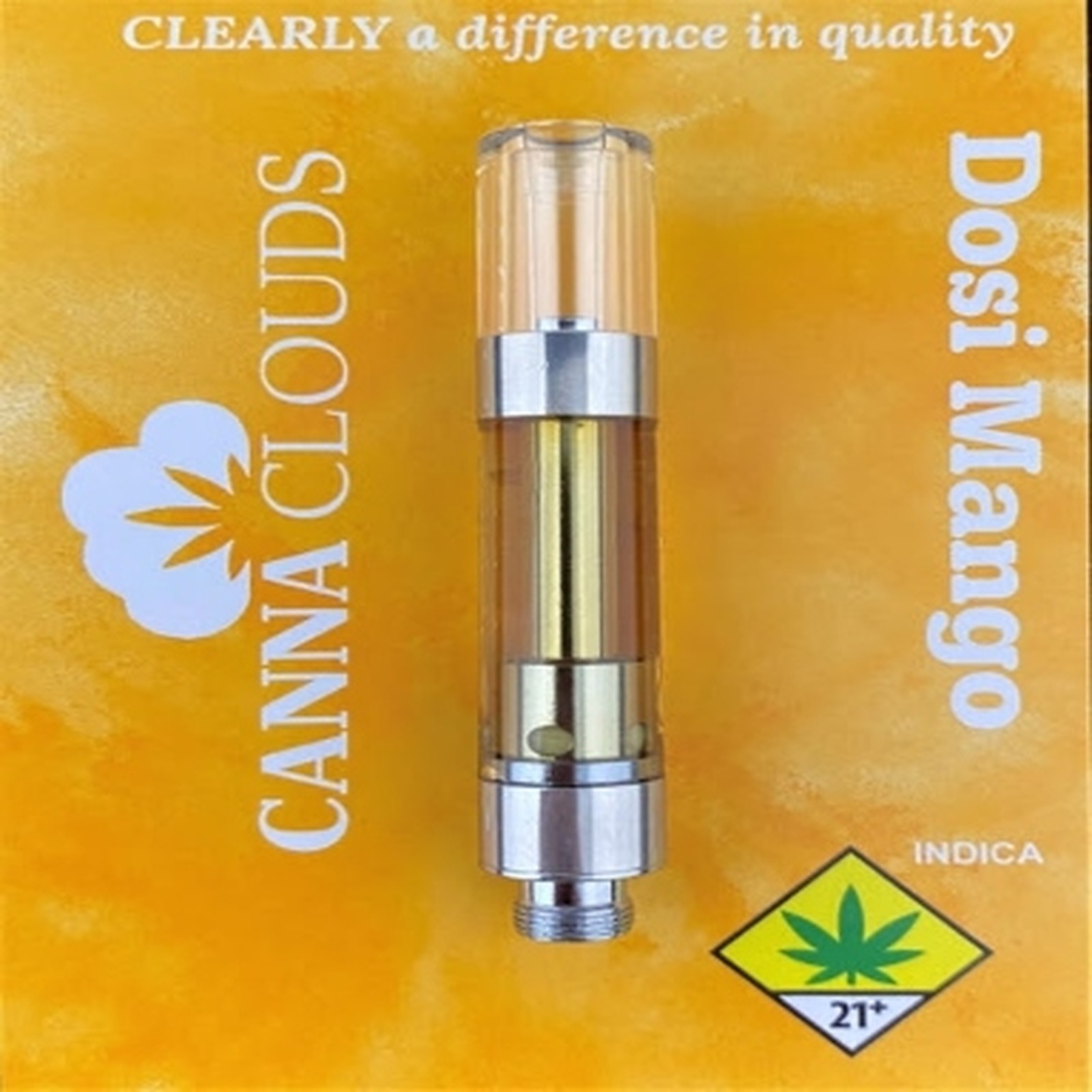 Canna Clouds Dosi Mango Cartridge 1g Leafly