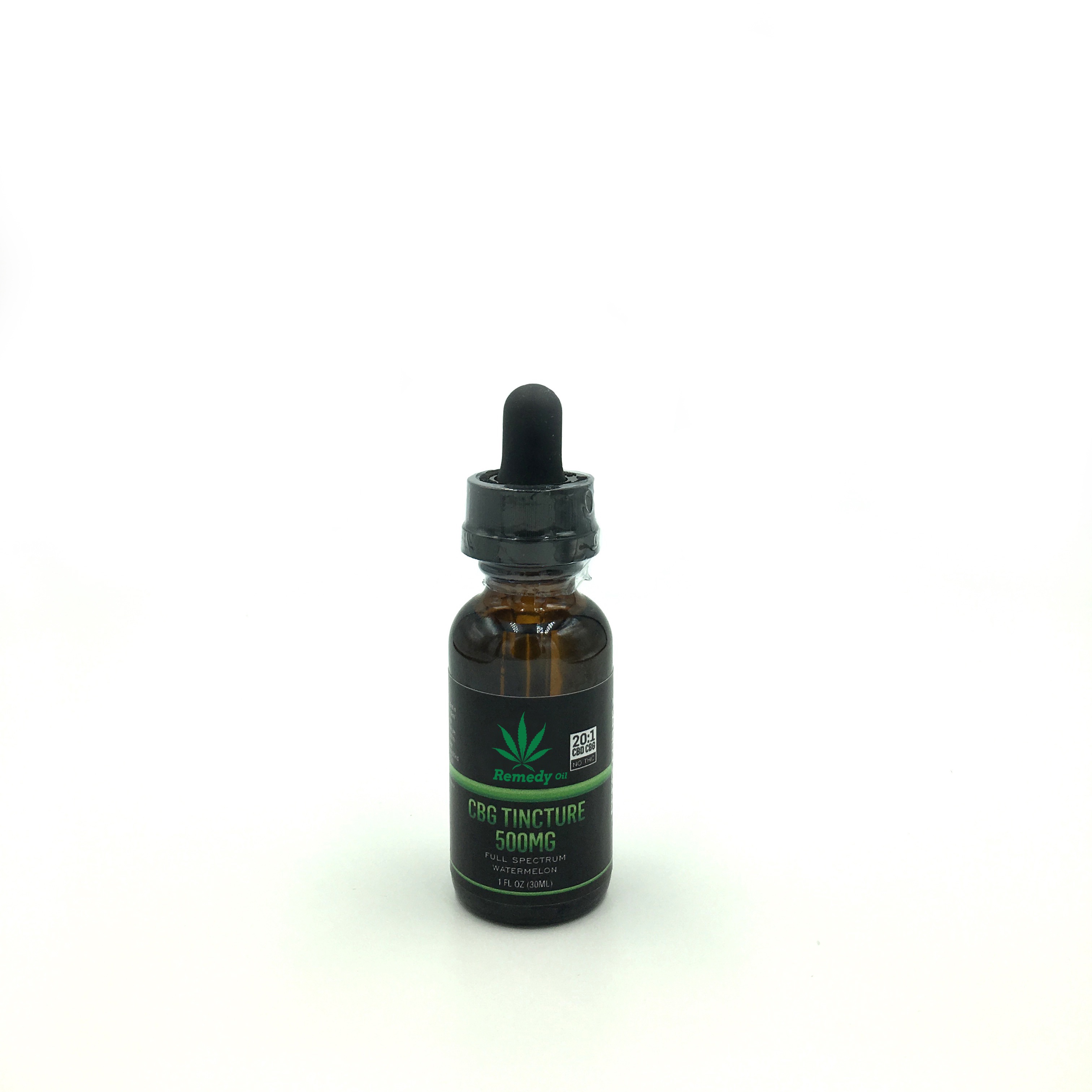 Remedy Oil: CBG Tincture Watermelon 500MG | Leafly