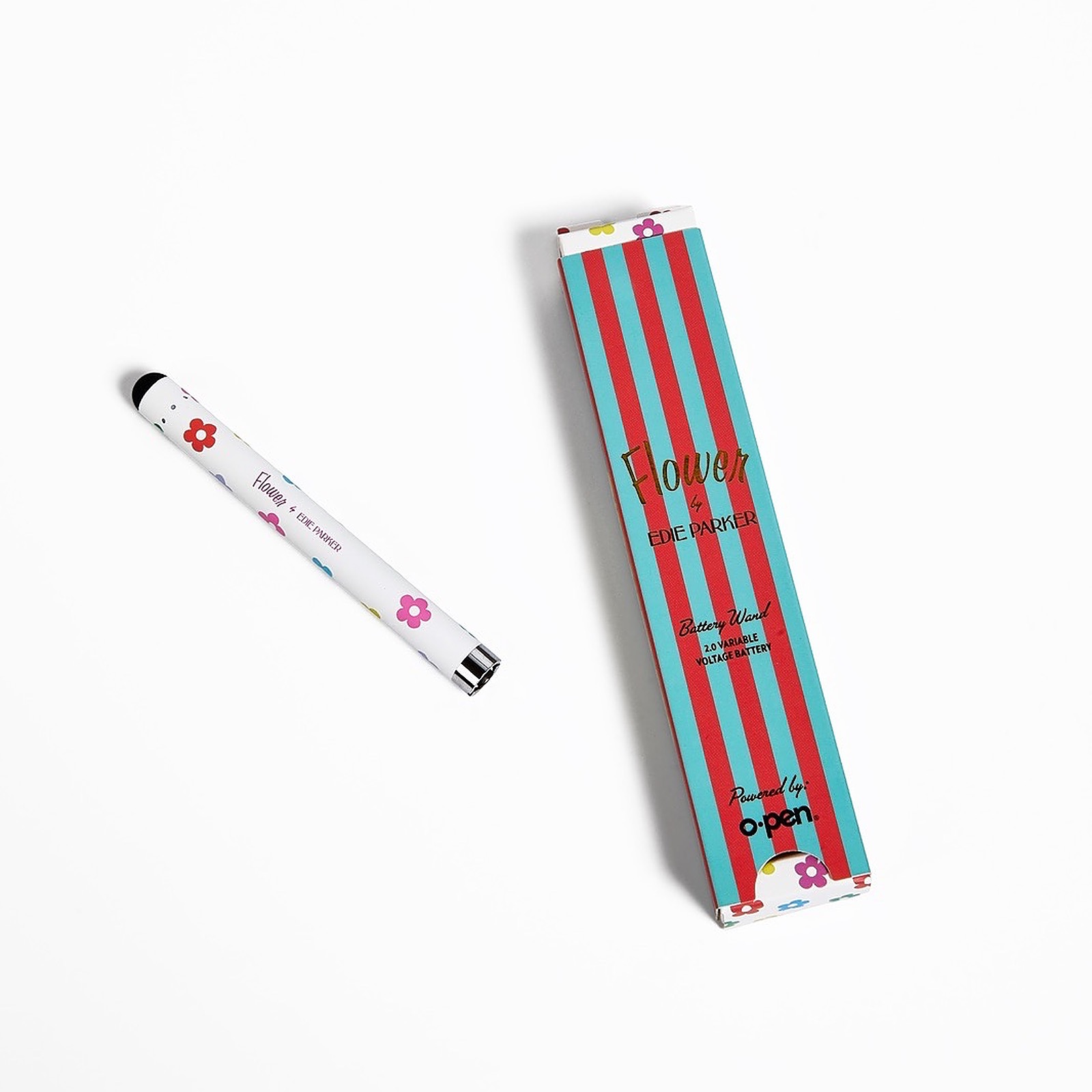 Flower by Edie Parker O.pen Vape 2.0 Battery in Rainbow Leafly