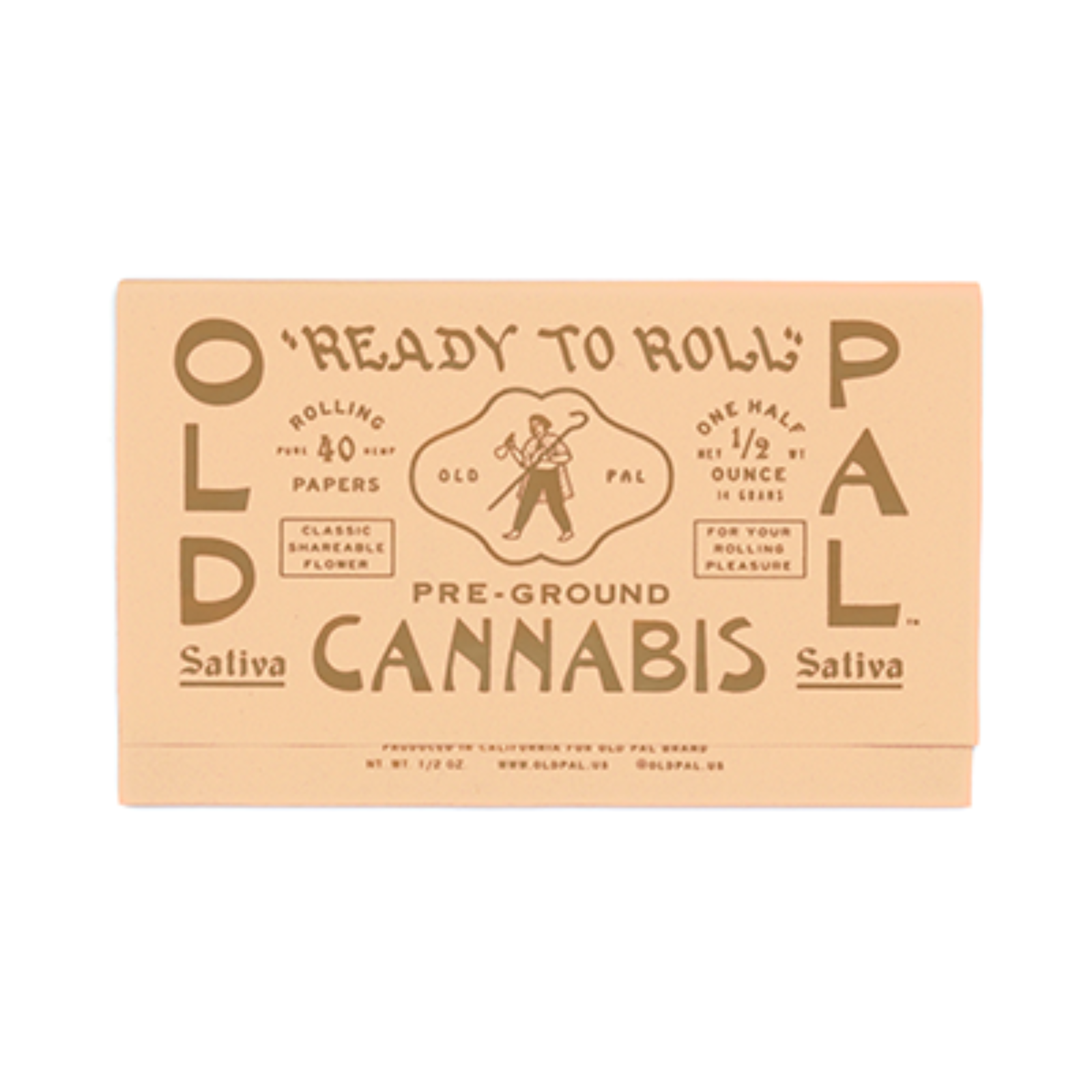 Old Pal: Ready To Roll Pre-Ground Sativa – .5oz / 14g