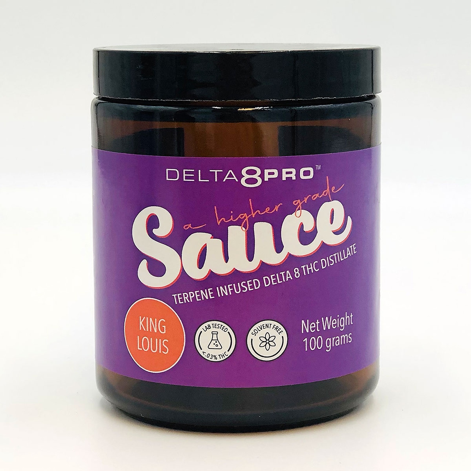 Delta 8 Pro Delta 8 THC Sauce 100g King Louis Leafly