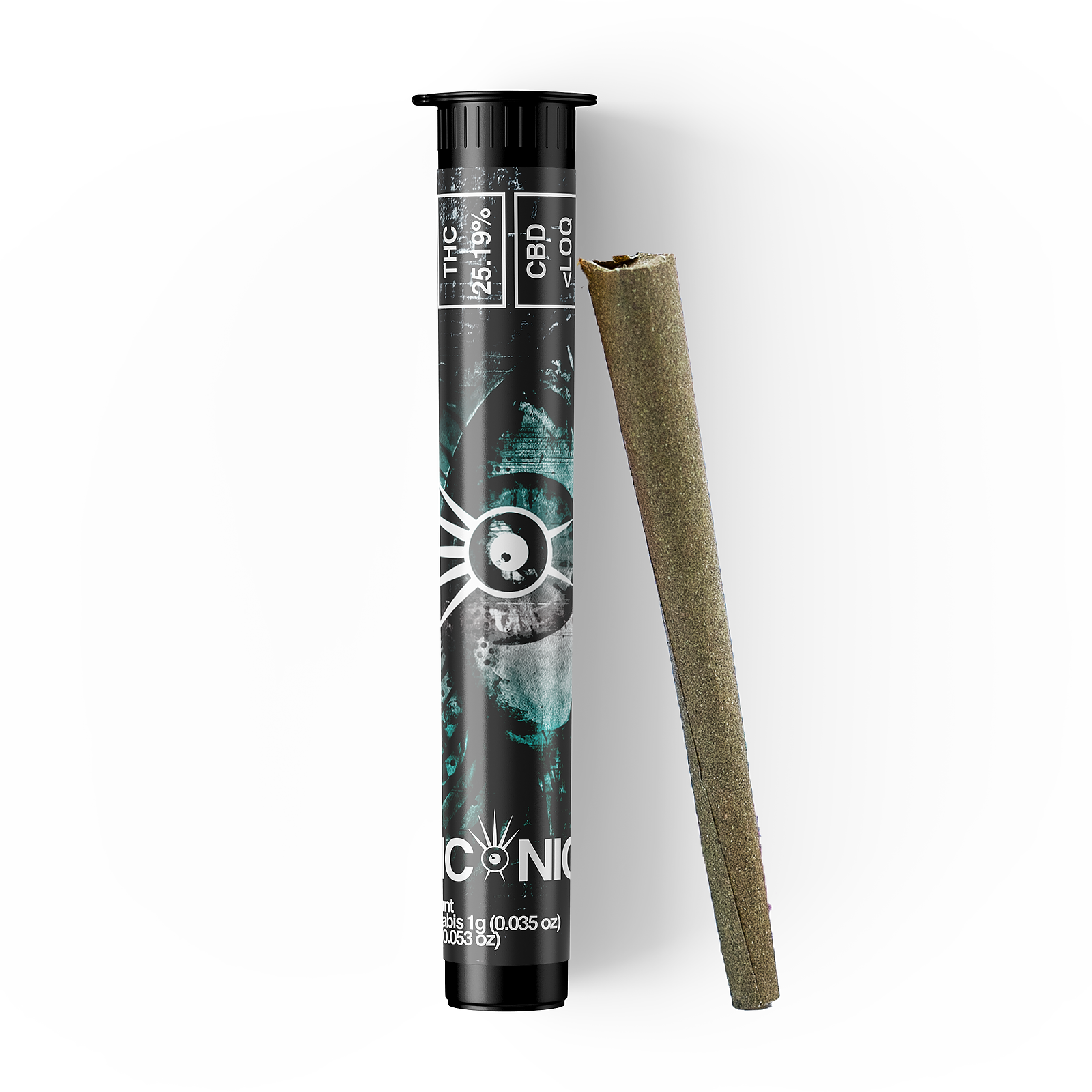 Iconic 1G Platinum Kush Mints 25.19 Iconic Blunt (Indica/Frontier