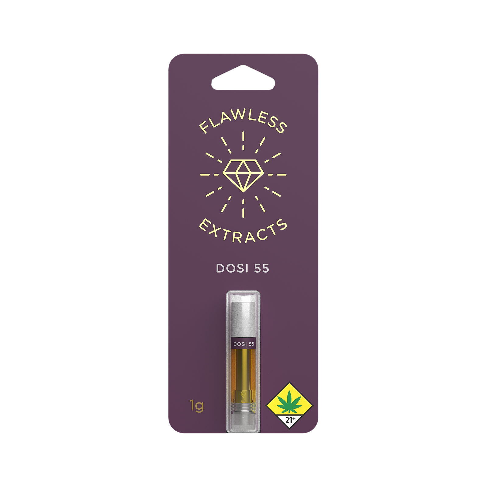 Flawless Extracts Dosi 55 Live Resin Cartridge Leafly