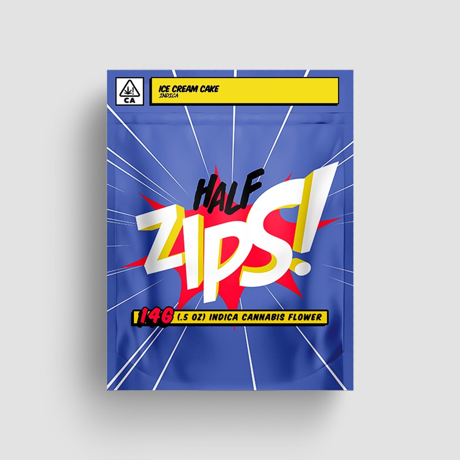 Zips! Ice Cream Cake Greenhouse Indica (14g) Leafly