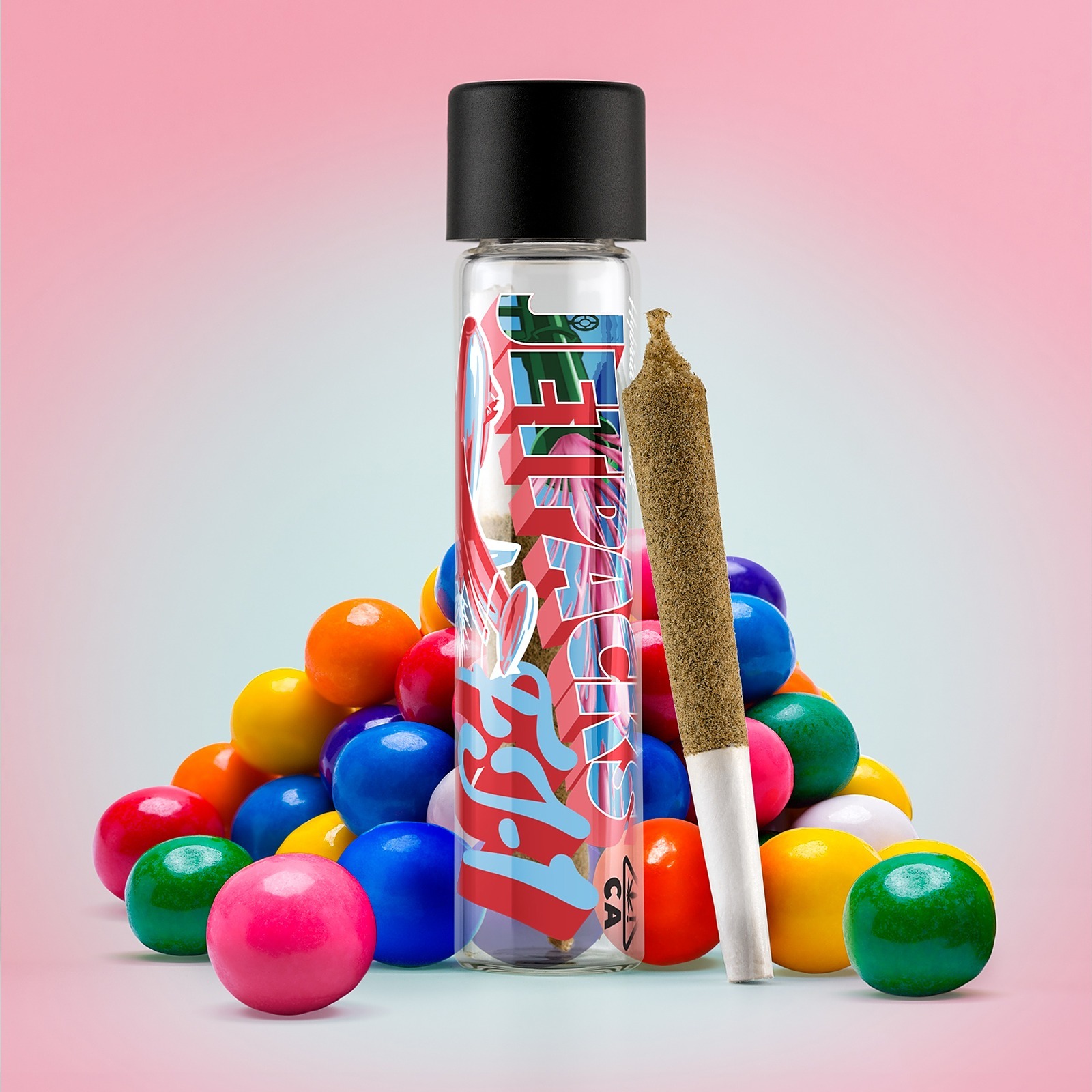 Jetpacks Bazooka FJ1 (1G Infused, THCA Concentrate & Kief Covered