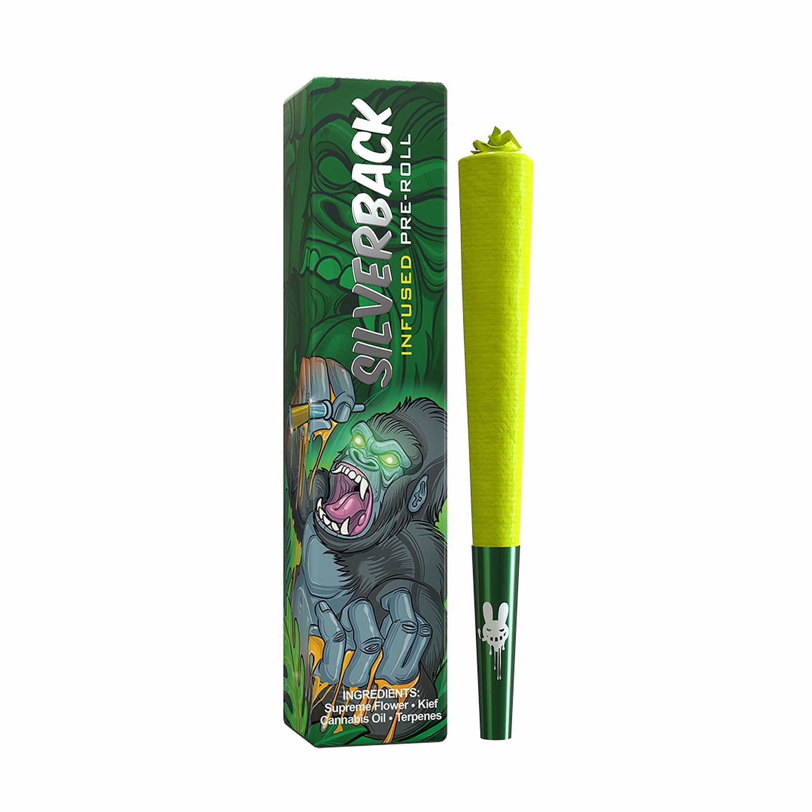 Dr Zodiaks Moonrock Silverback Gorilla Pre Roll By Dr Zodiak 1g Leafly 8927