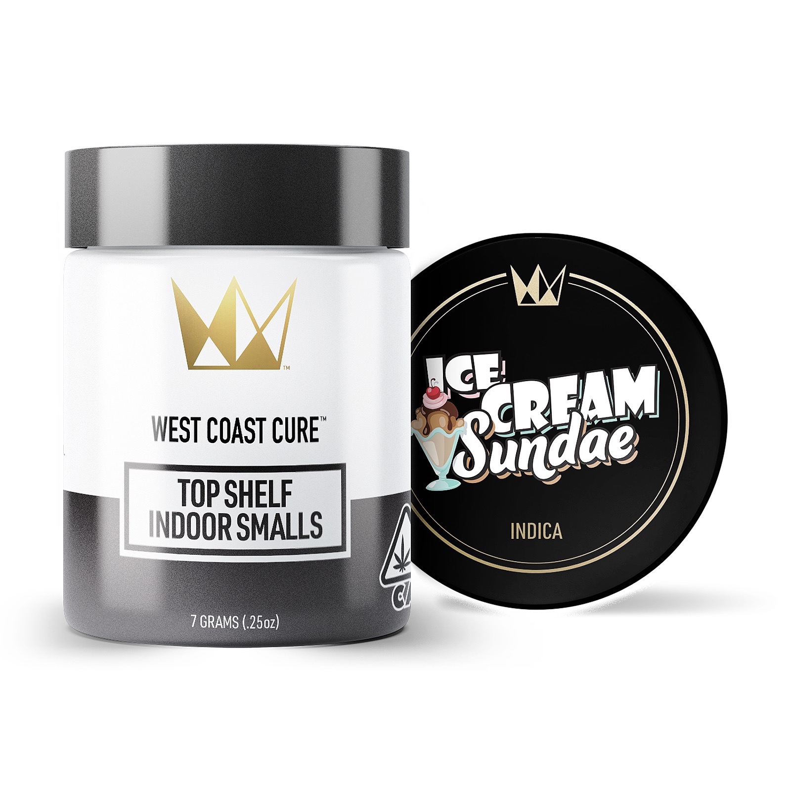 West Coast Cure Ice Cream Sundae 7g Top Shelf Indoor Smalls Leafly