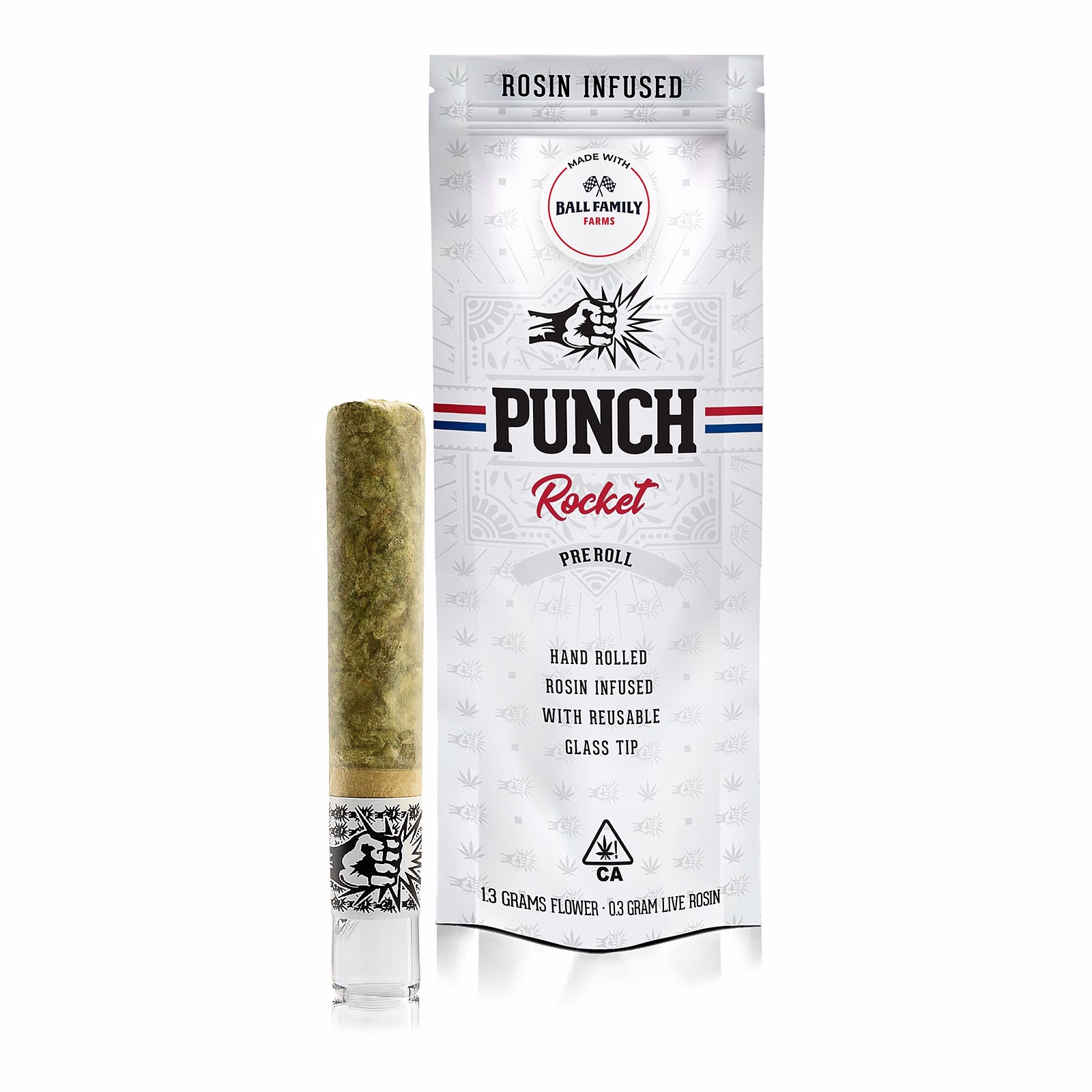 Punch: Nino Brown (Ball Family Farms) x Gelato 41 Rocket (1.6g) | Leafly