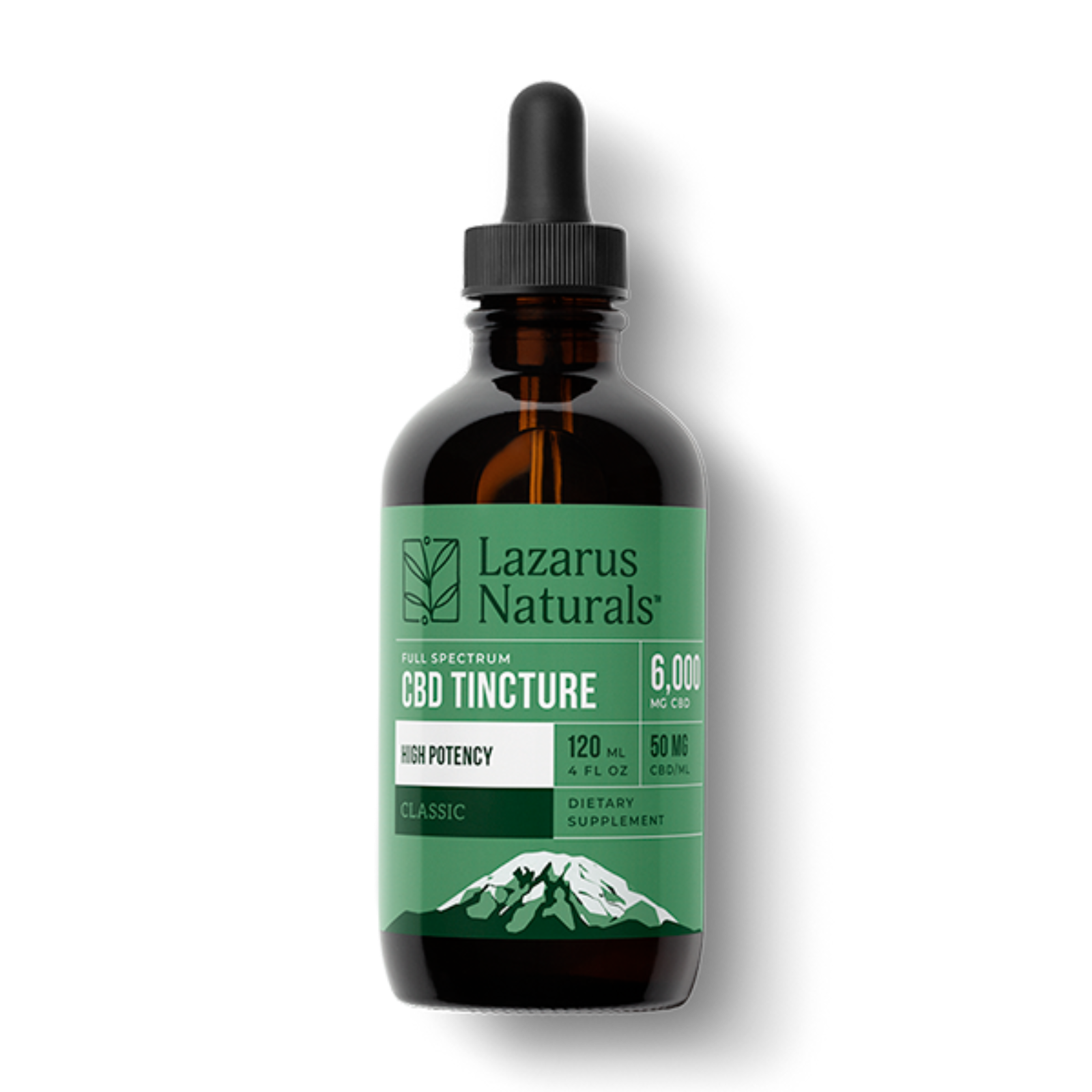 Lazarus Naturals Full Spectrum Cbd Tincture Lazarus Naturals: High Potency Full Spectrum CBD Tincture 6000mg | Leafly