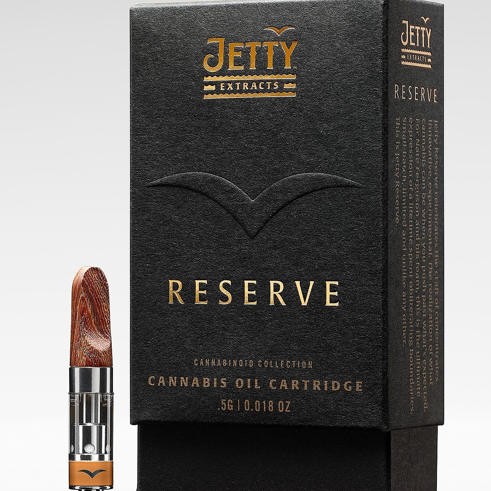 Jetty Extracts Delta8 THC Reserve Cartridge 0.5g Leafly
