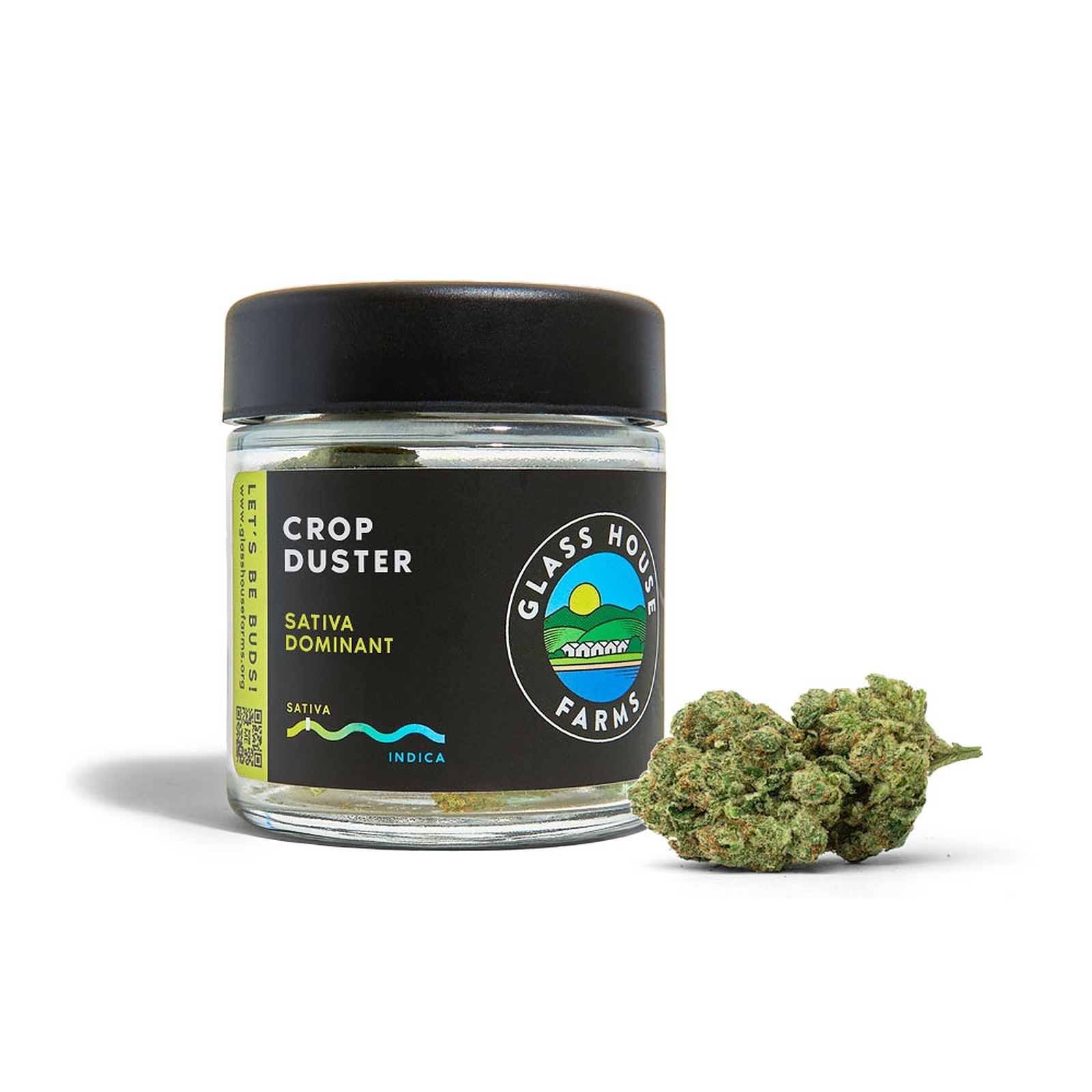 Glass House Farms: Crop Duster [3.5g Jar] | Leafly