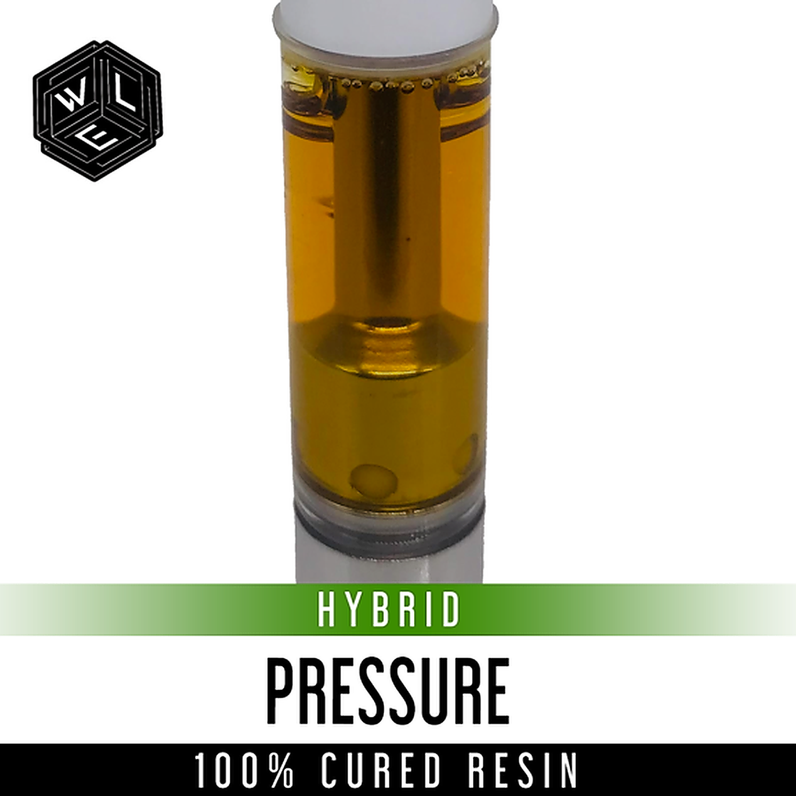 White Label Extracts: Pressure 100% Cured Resin Cartridge 1 Gram | Leafly