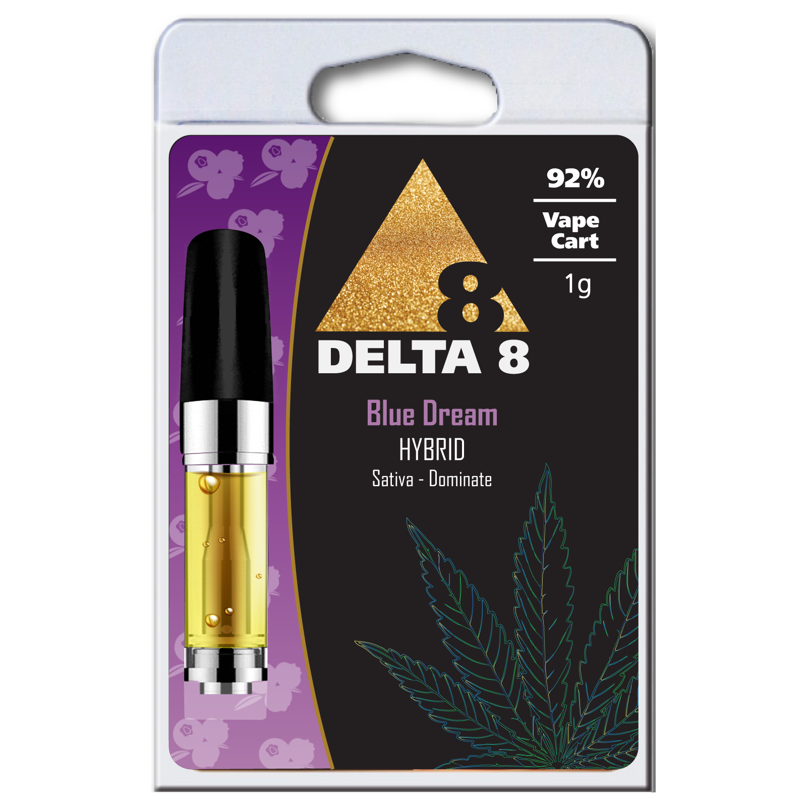 A Gift From Nature: Delta 8 Hybrid Blue Dream 1ML - 92% | Leafly