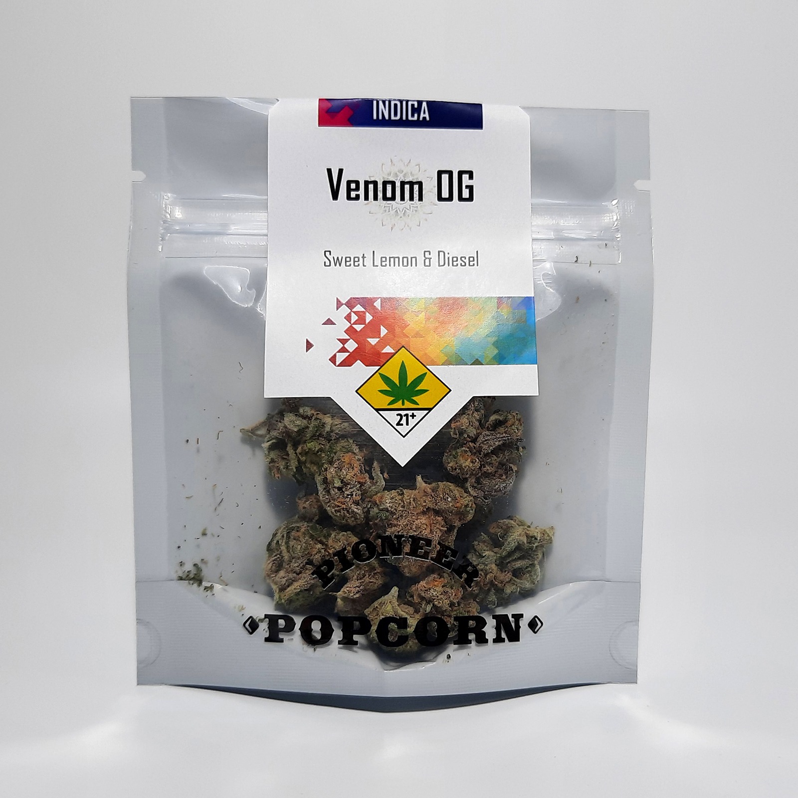 Pioneer Nuggets Venom OG Popcorn Nuggets Leafly