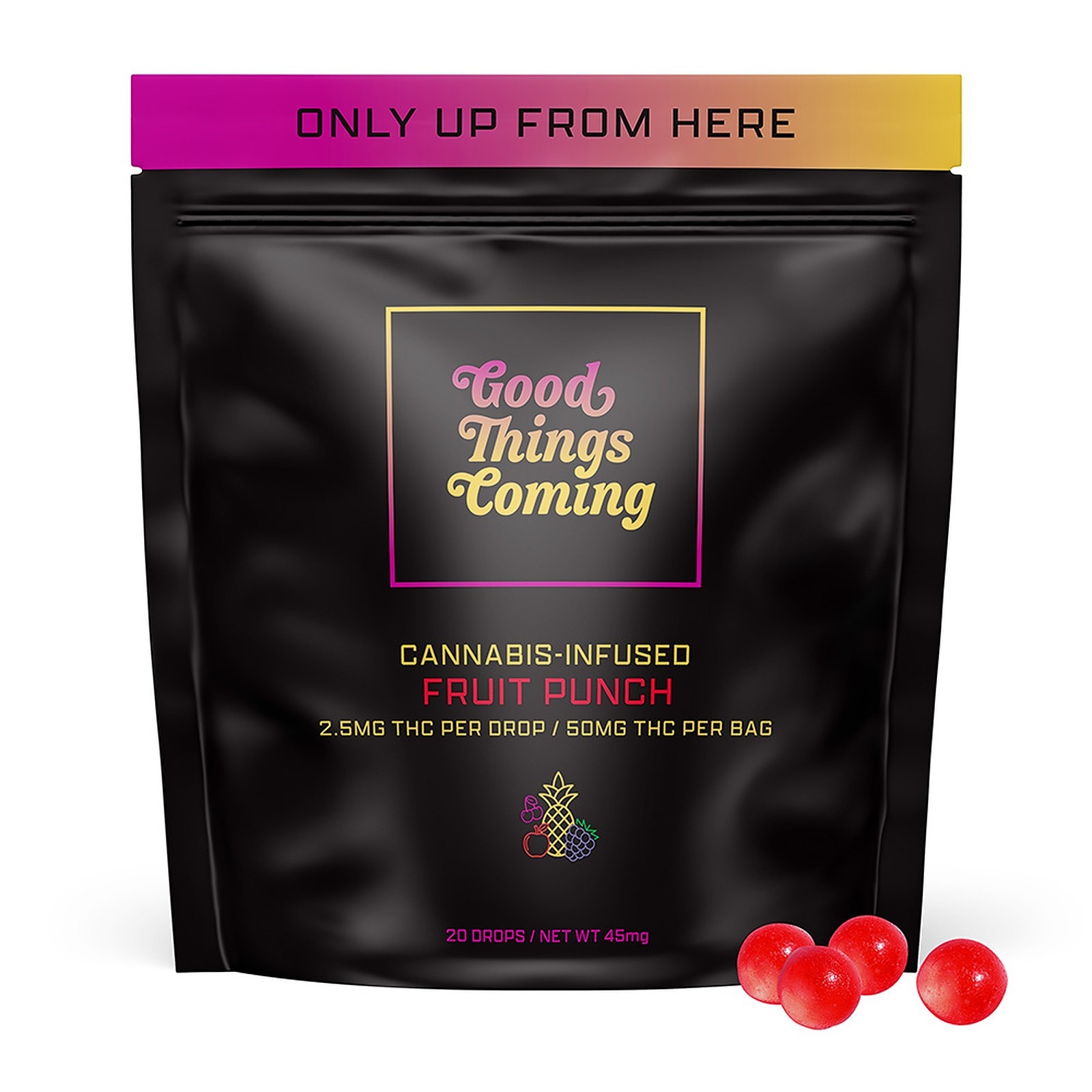 Good Things Coming Fruit Punch Drops Leafly