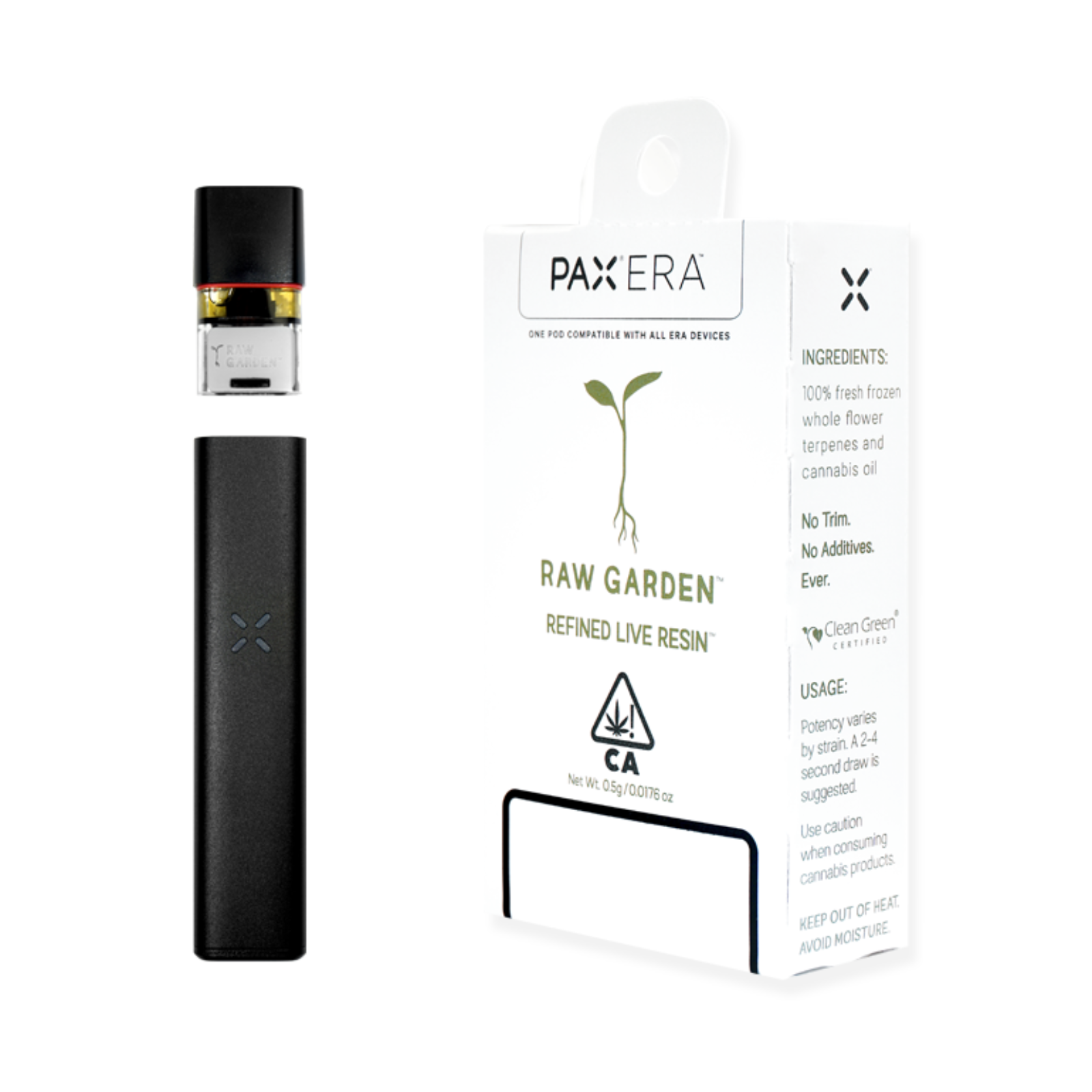 Raw Garden: Limeade Refined Live Resin PAX Pod 0.5g | Leafly