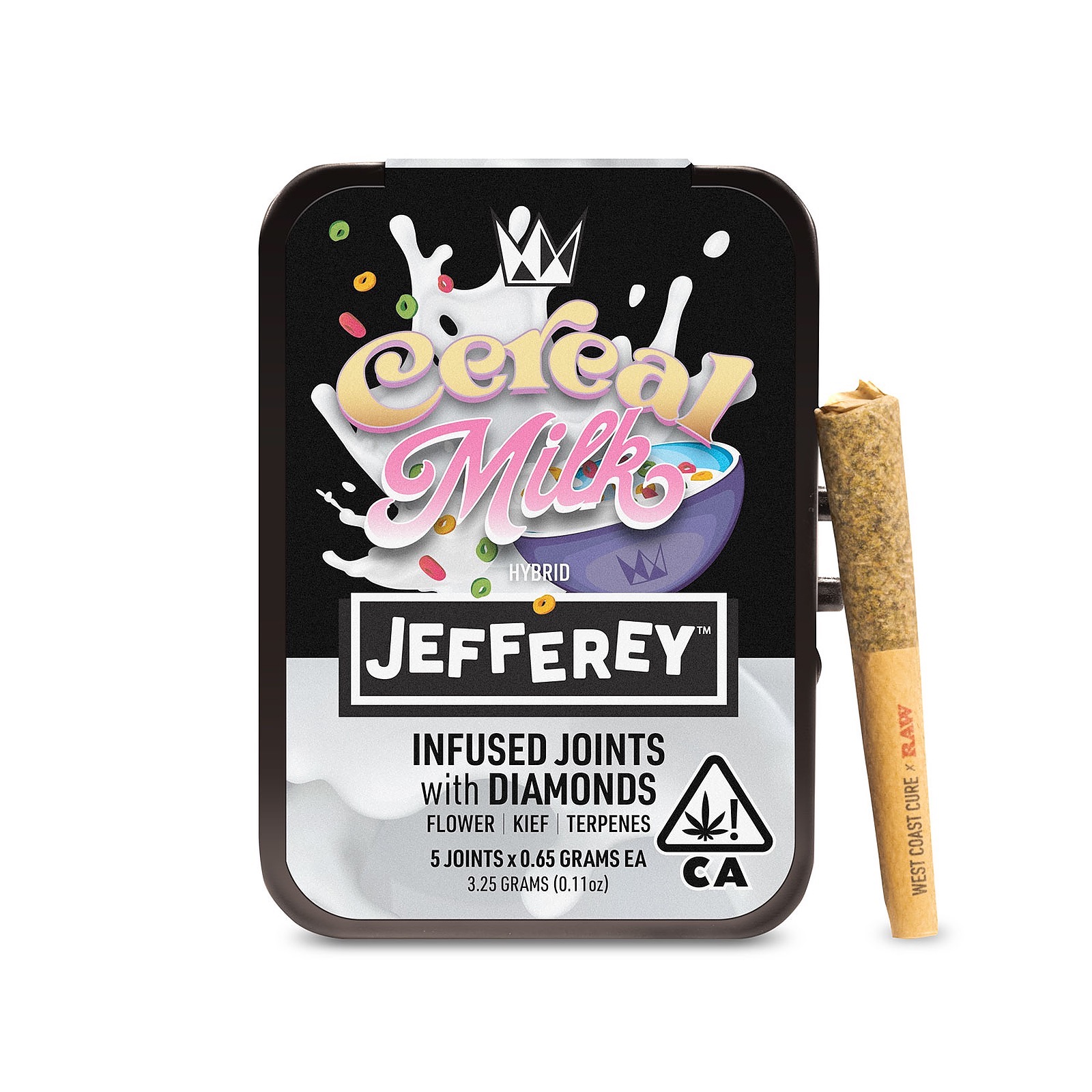 West Coast Cure Cereal Milk Jefferey Infused Joint .65g 5 Pack Leafly