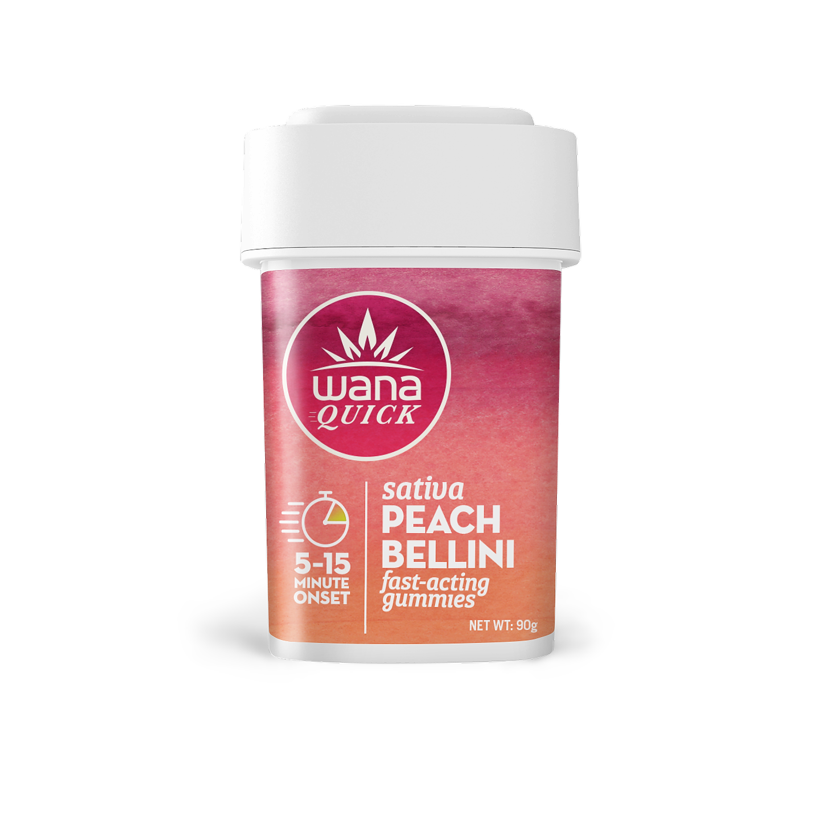 Wana Brands Quick Peach Bellini Sativa Leafly