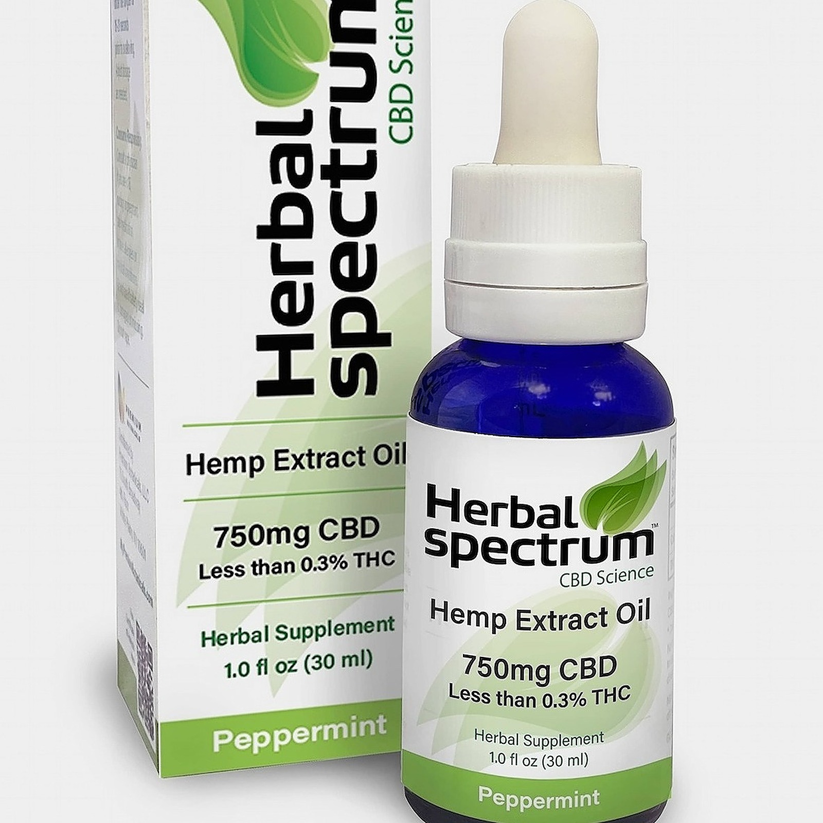 Premium Botanicals Full Spectrum Hemp Extract Oil 750mg Cbd Peppermint Leafly