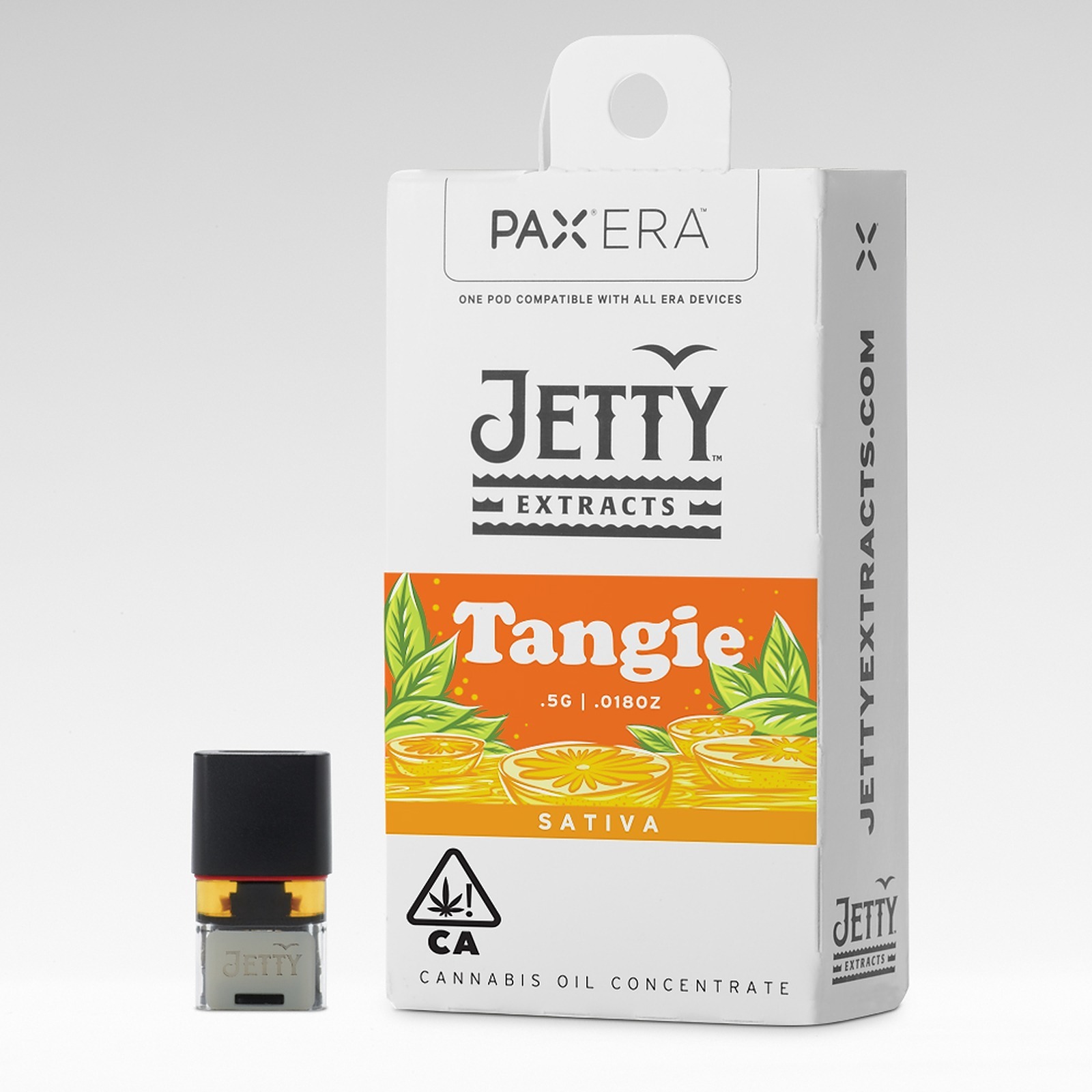 Jetty Extracts Tangie PAX Era Pod 0.5g Leafly