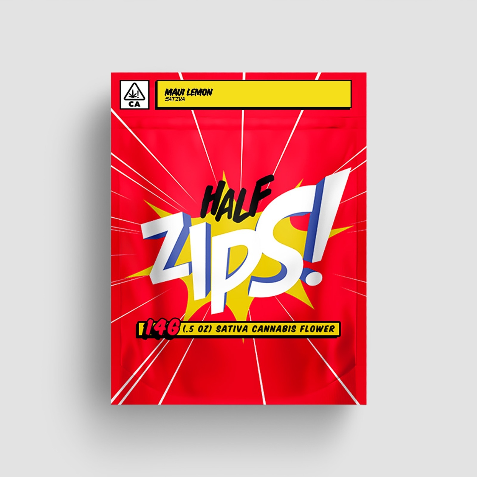 Zips Maui Lemon Greenhouse Sativa 14g Leafly