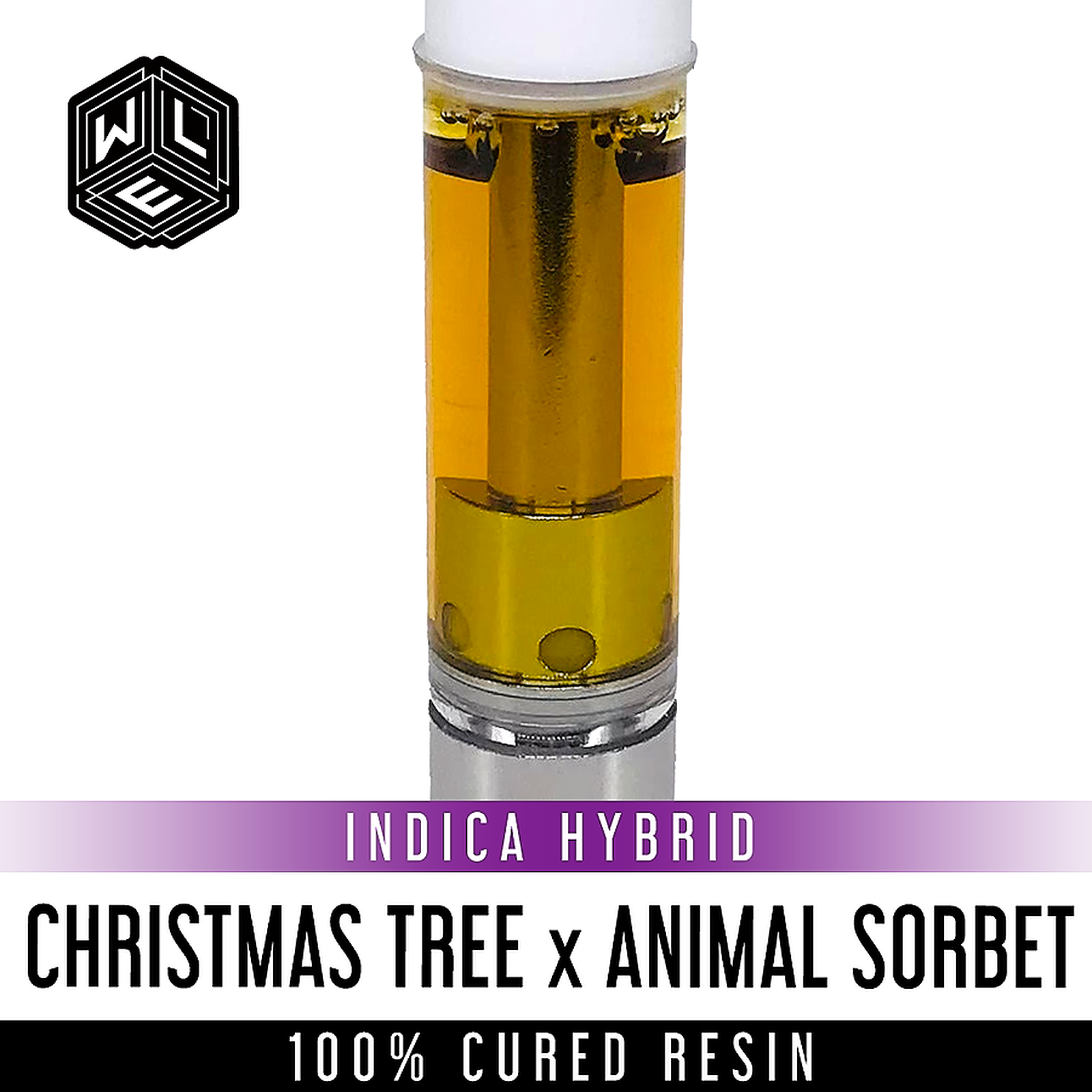 White Label Extracts Christmas Tree x Animal Sorbet 100 Cured Resin 1