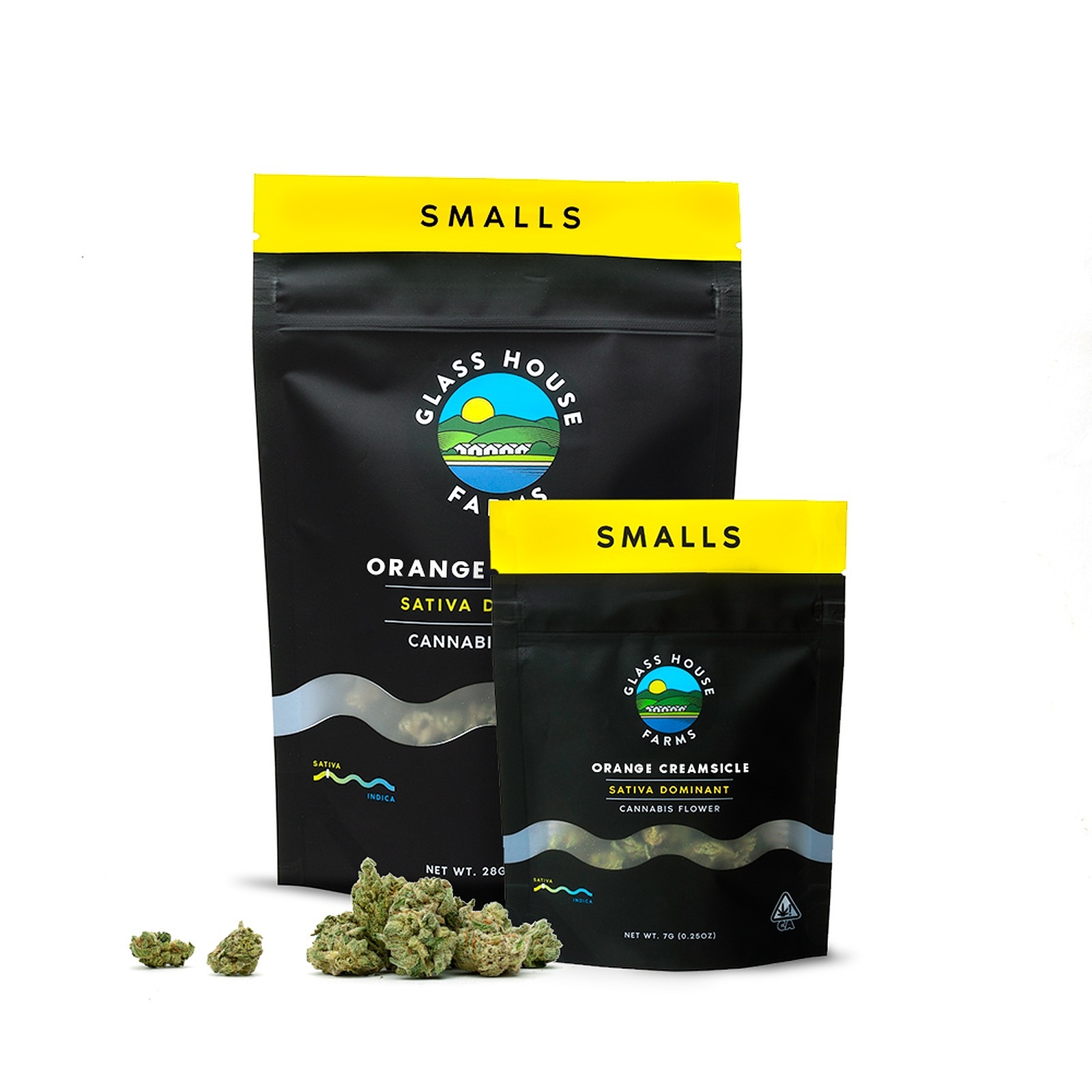 Glass House Farms Orange Creamsicle [28g Smalls] Leafly